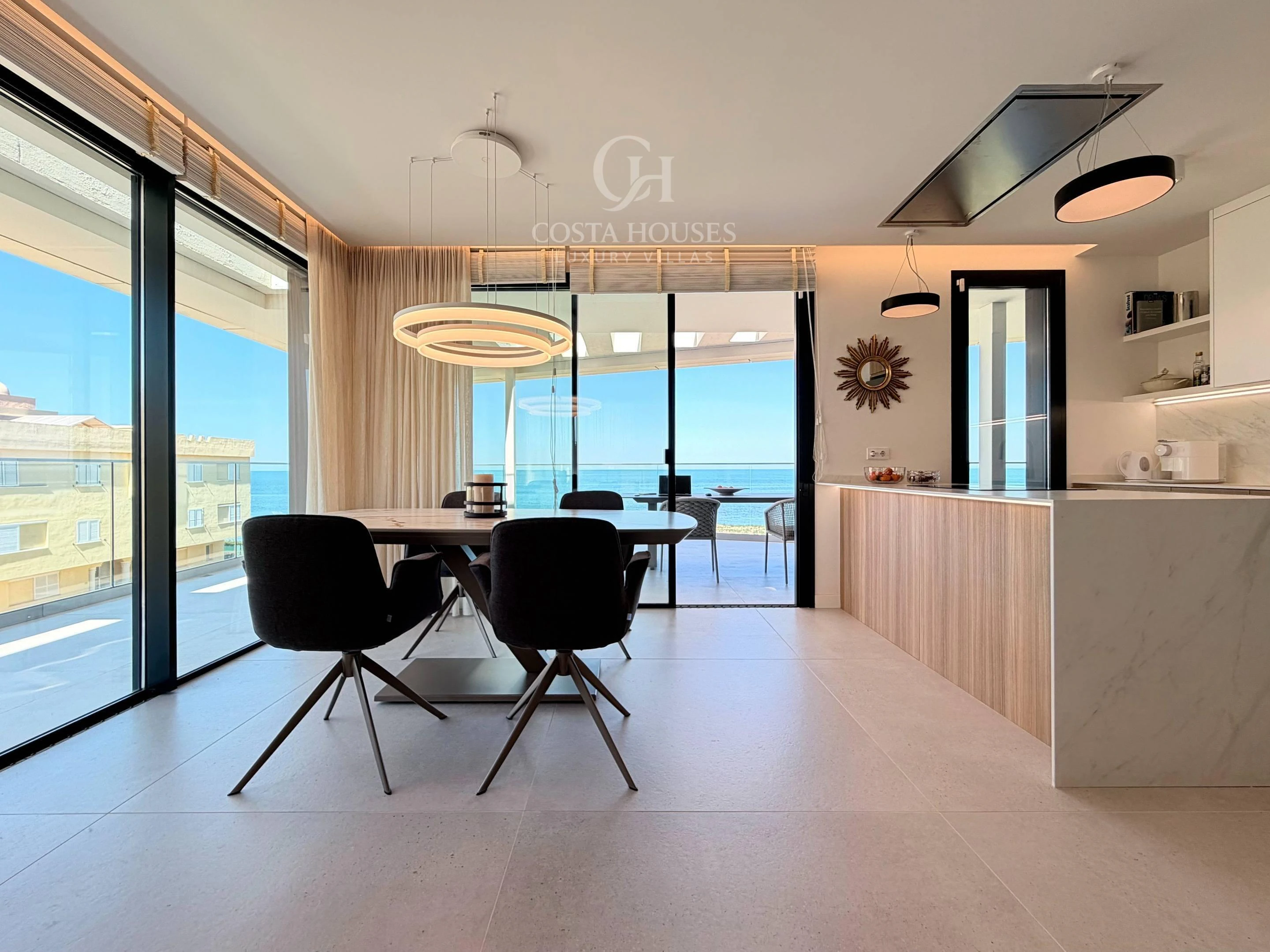 2853AL_DUNAS - PENTHOUSE DIREKT AM MEER IN ERSTER LINIE ZU EINEM SANDSTRAND IN DENIA