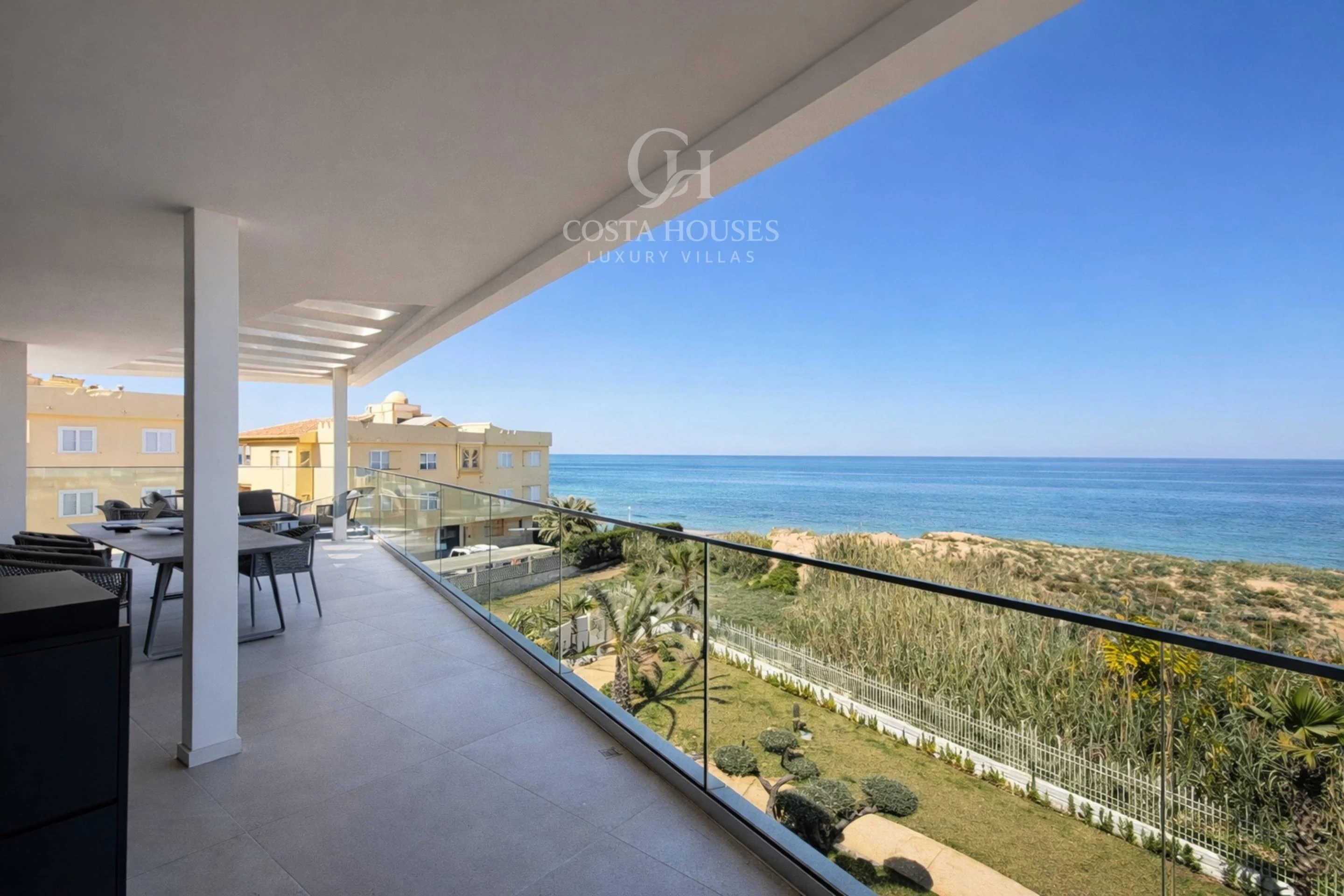 2853AL_DUNAS - PENTHOUSE DIREKT AM MEER IN ERSTER LINIE ZU EINEM SANDSTRAND IN DENIA