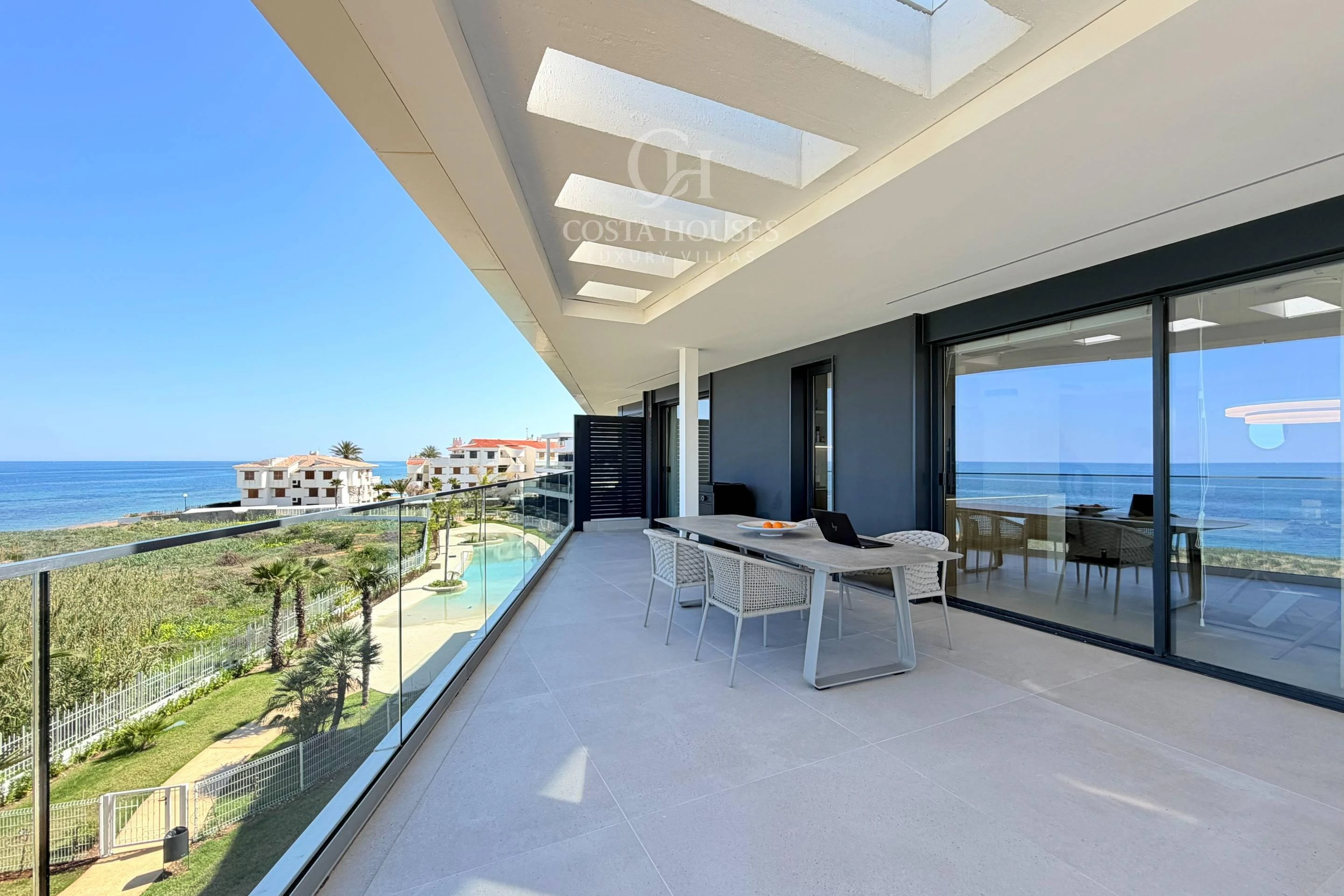 2853AL_DUNAS - PENTHOUSE DIREKT AM MEER IN ERSTER LINIE ZU EINEM SANDSTRAND IN DENIA