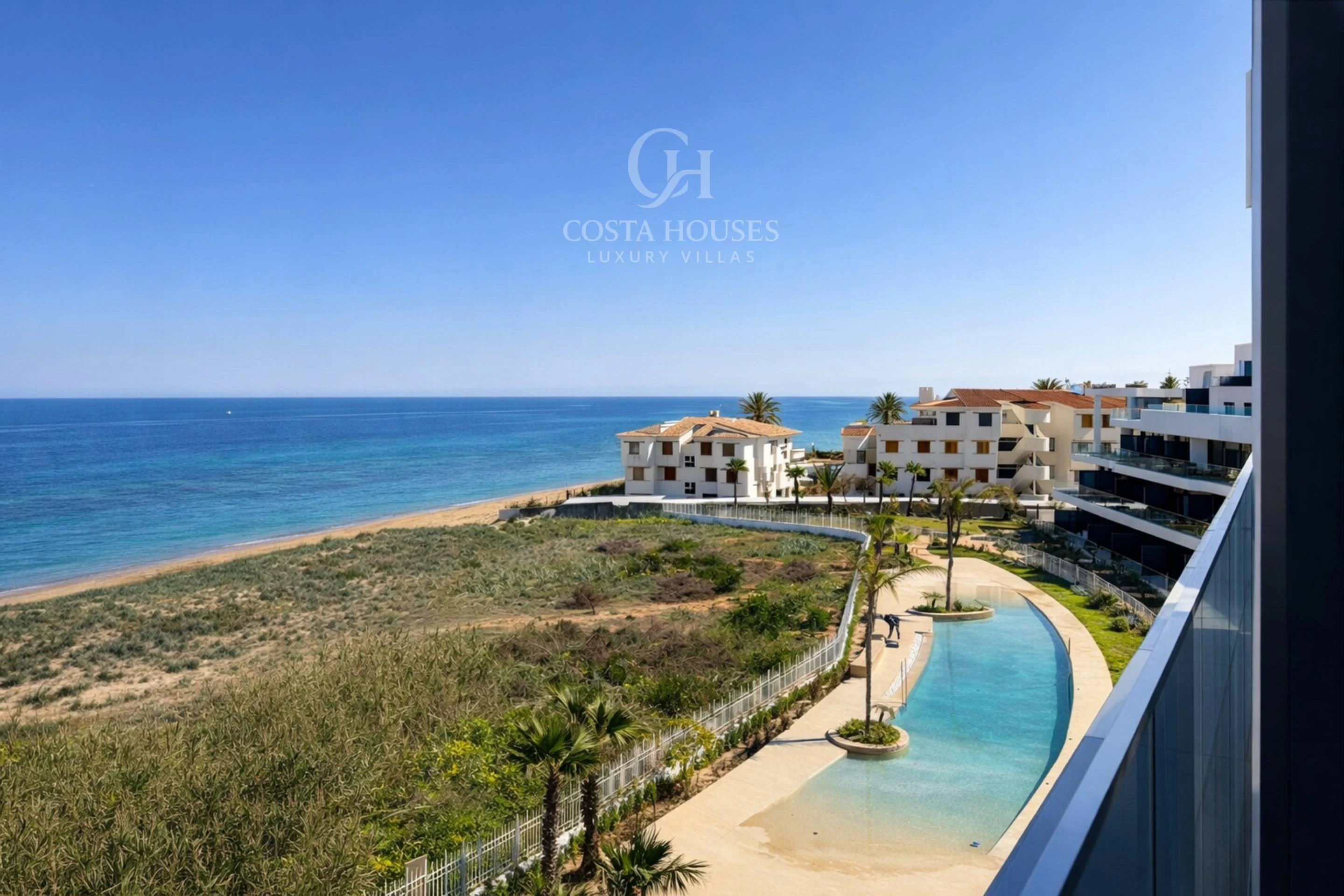2853AL_DUNAS - PENTHOUSE DIREKT AM MEER IN ERSTER LINIE ZU EINEM SANDSTRAND IN DENIA