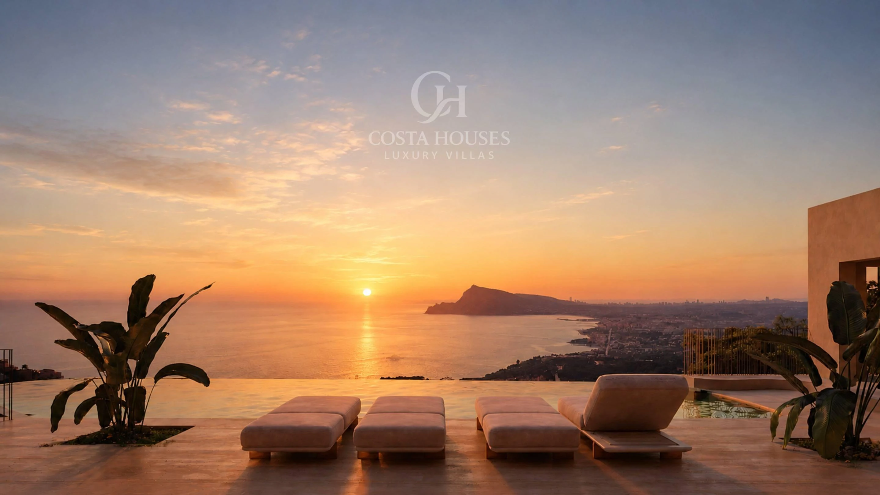 2866VL_ALMARE - VILLA ALMARE · VUES PANORAMIQUES SUR LA MER ET ARCHITECTURE ORGANIQUE À ALTEA HILLS