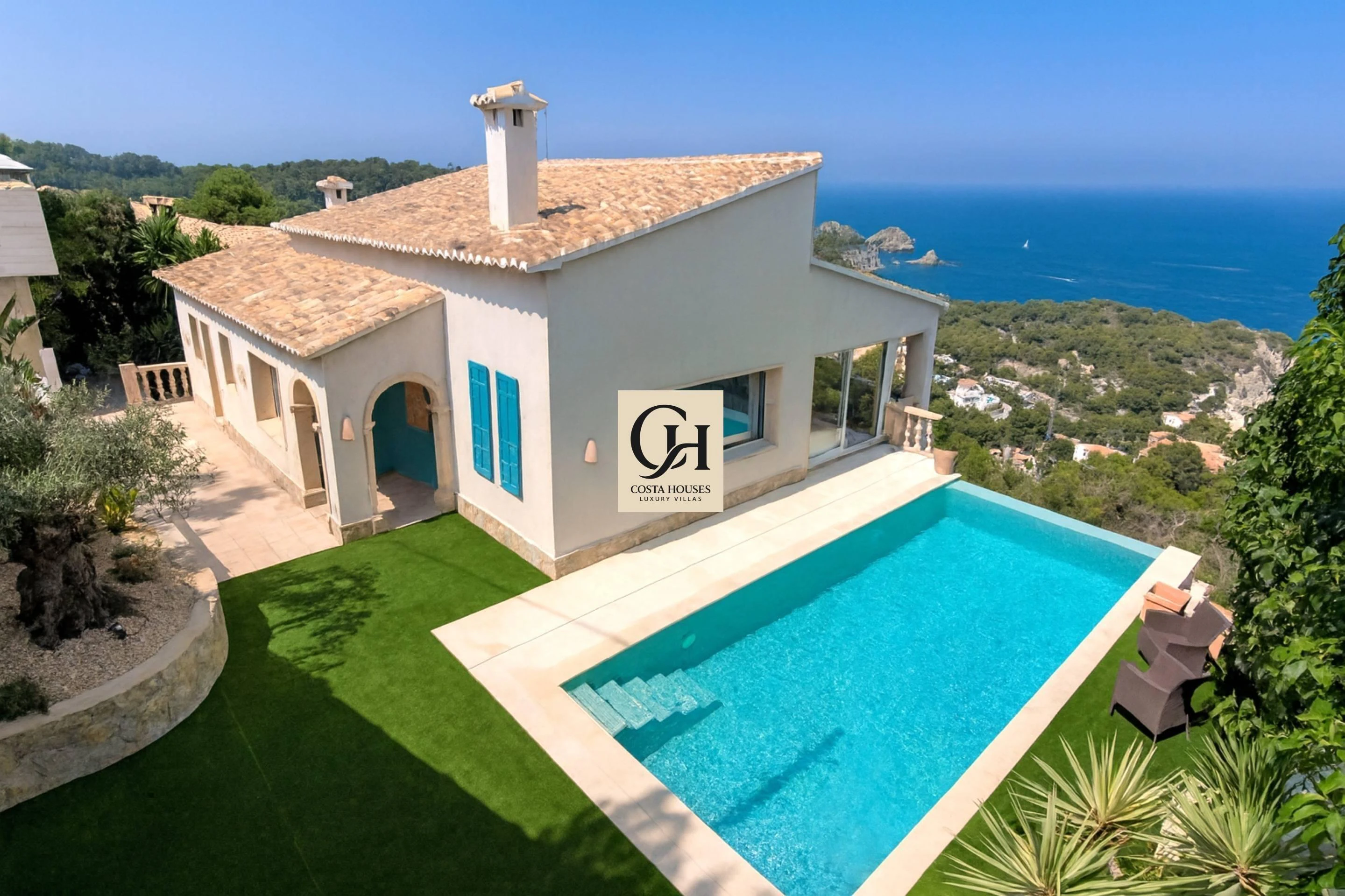 2488VL_MARAZUL - EXCLUSIVA VILLA DE LUJO en Javea | Vistas al MAR desde Todas las Estancias frente PORTICHOL Costa