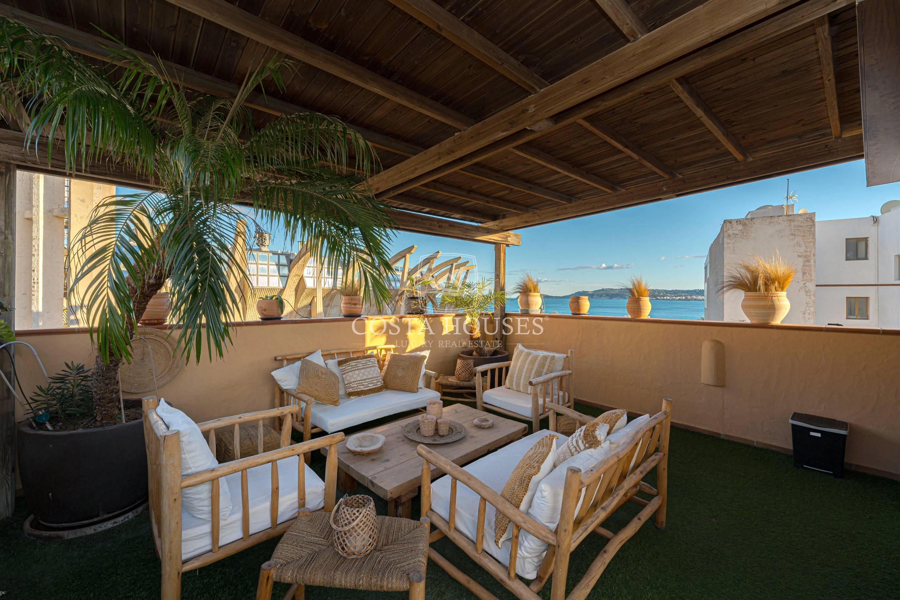 2633V_TERRA - Résidence exclusive avec vue sur la mer dans le port de Jávea, à 100 mètres de la plage La Grava