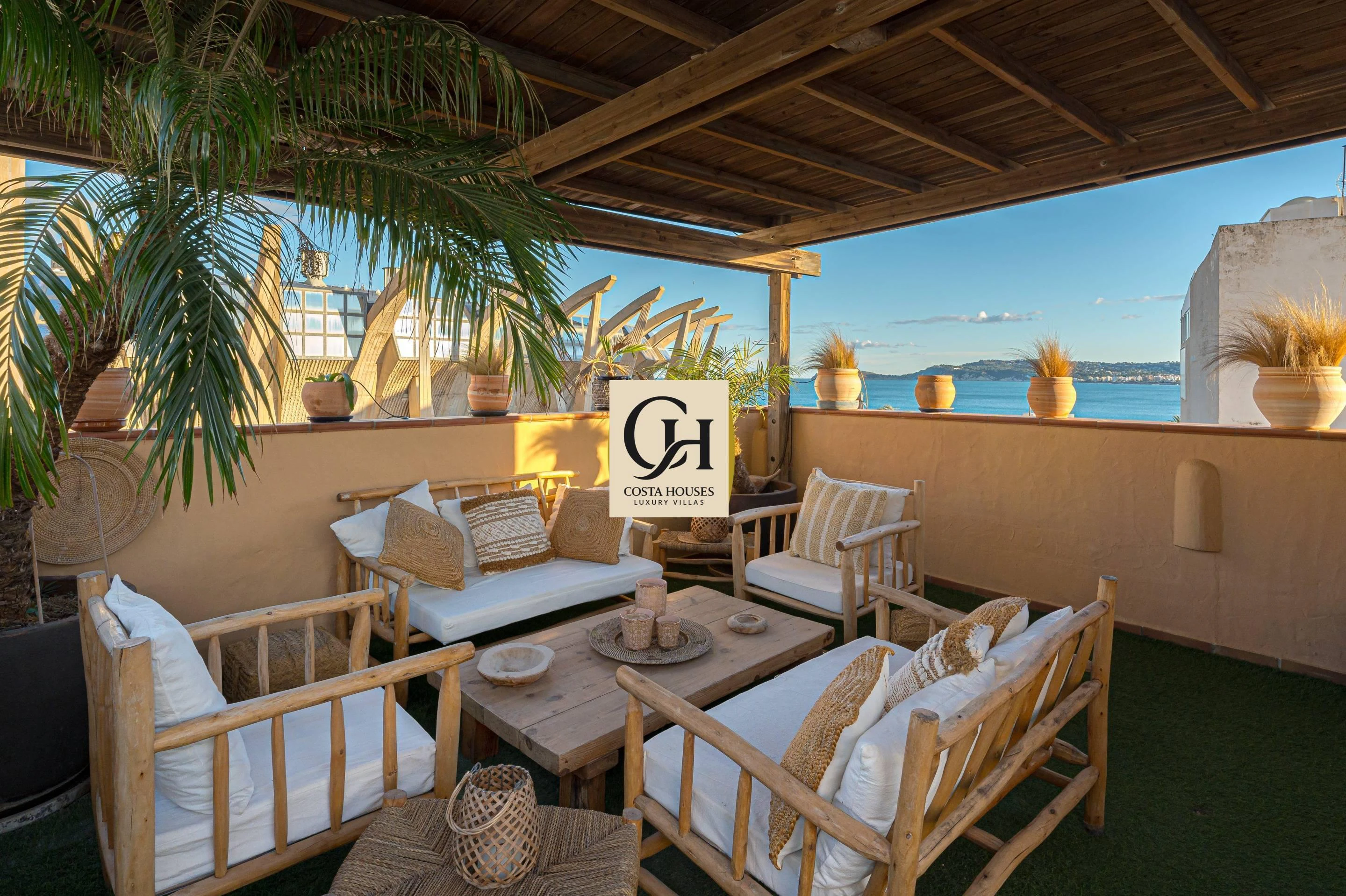 2633V_TERRA - Résidence exclusive avec vue sur la mer dans le port de Jávea, à 100 mètres de la plage La Grava