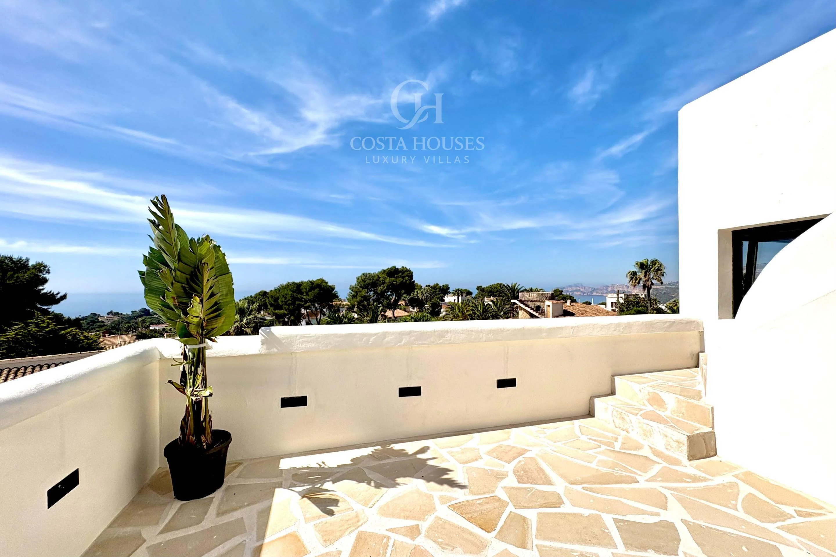 VILLA CAP NEGRE · MIRADOR AL MAR DESDE LA COTA MAS ALTA DE BALCON AL MAR JAVEA