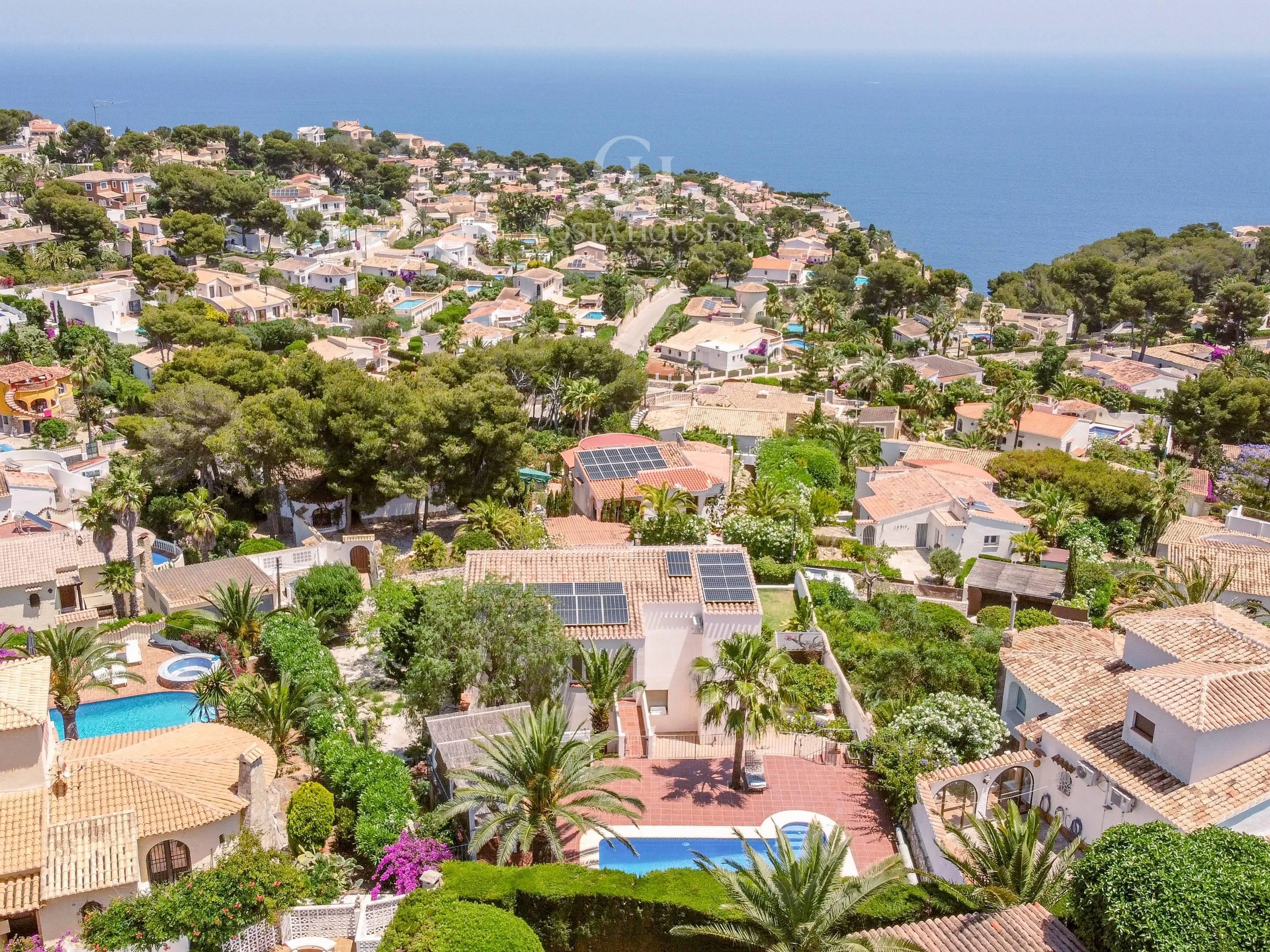 VILLA LUMINA MAR · VENTA PROPIEDAD MEDITERRÁNEA CON VISTAS AL MAR EN BALCÓN AL MAR · JÁVEA