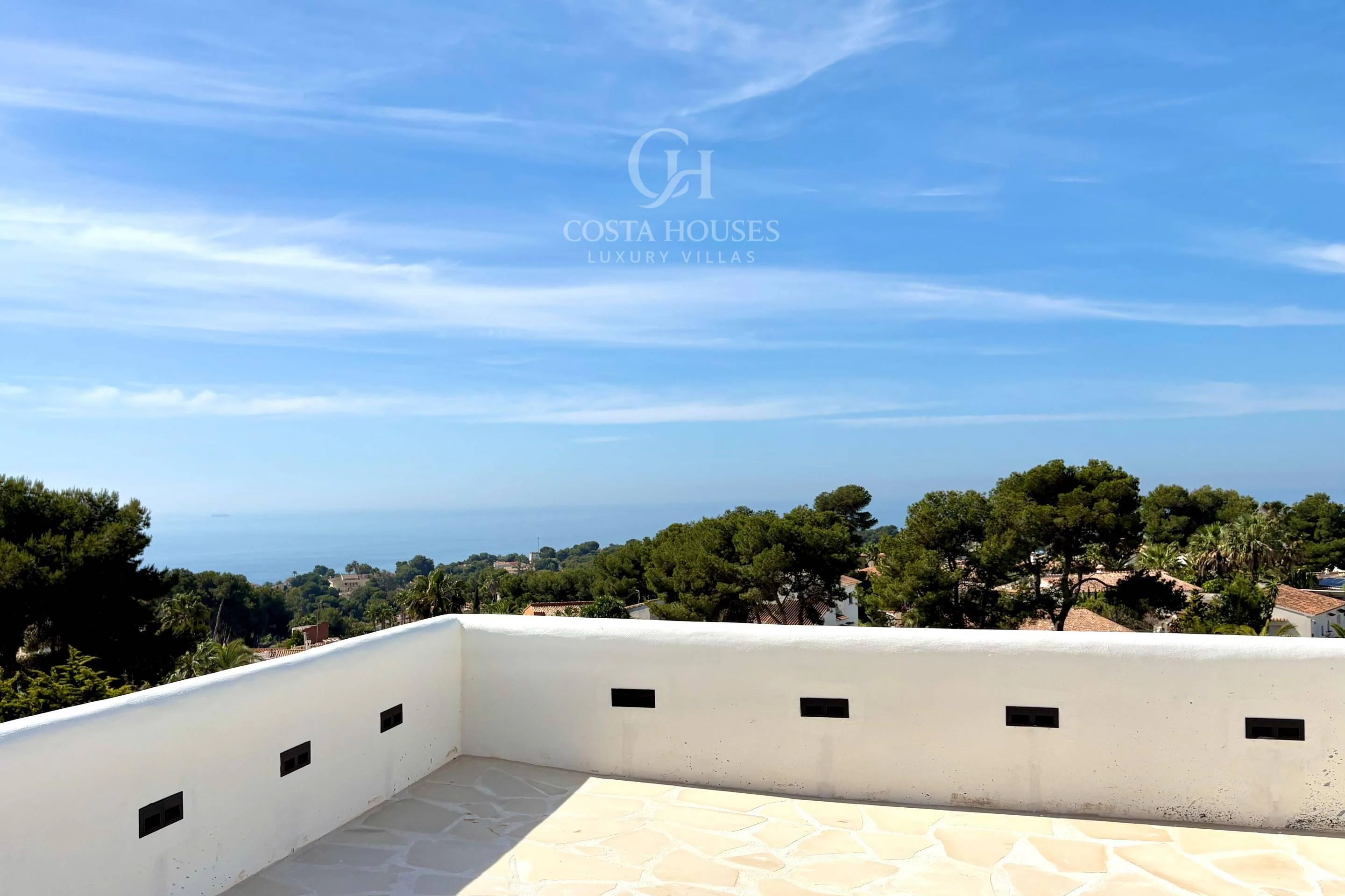 VILLA CAP NEGRE · MIRADOR AL MAR DESDE LA COTA MAS ALTA DE BALCON AL MAR JAVEA