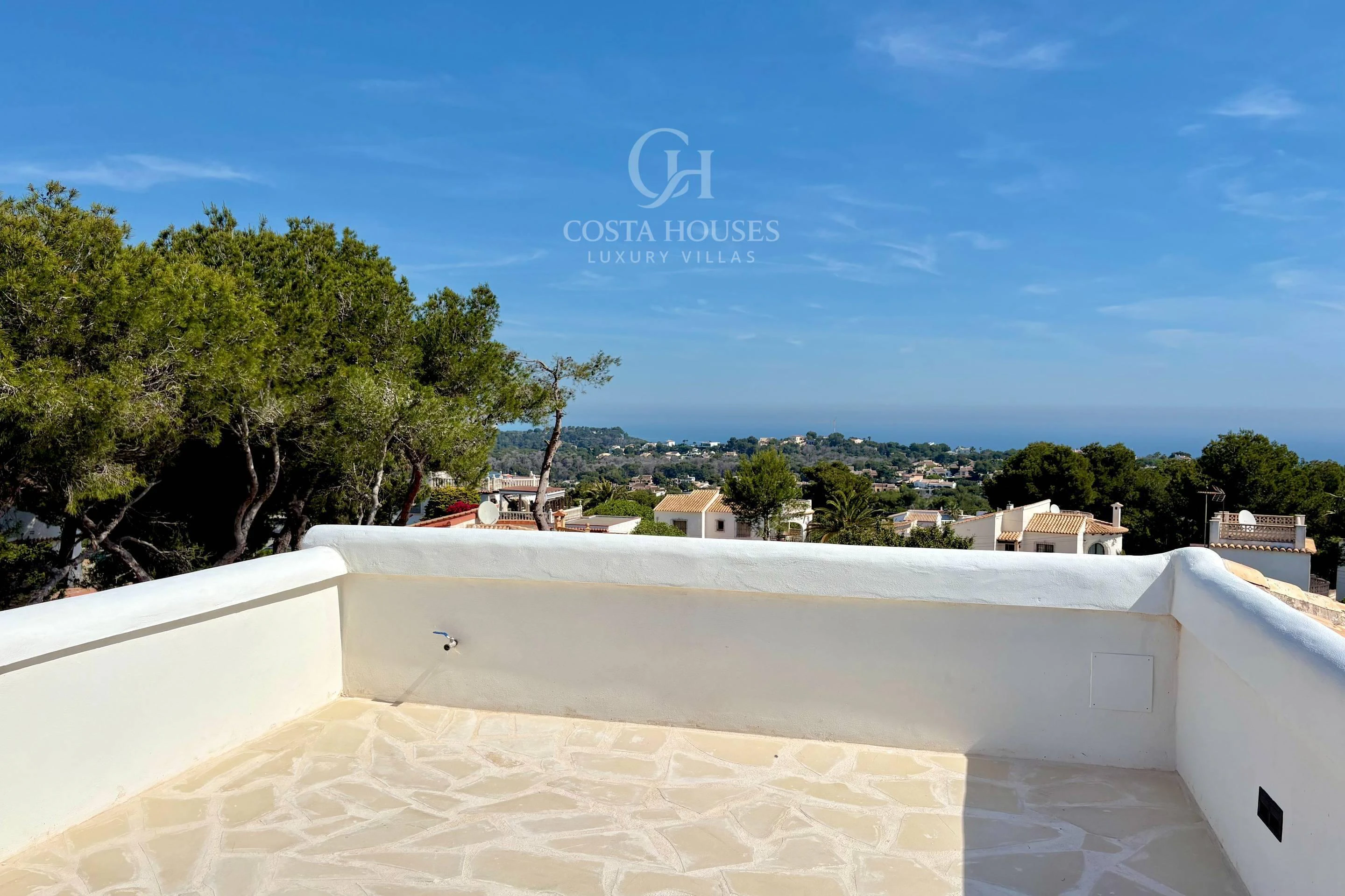 VILLA CAP NEGRE · MIRADOR AL MAR DESDE LA COTA MAS ALTA DE BALCON AL MAR JAVEA