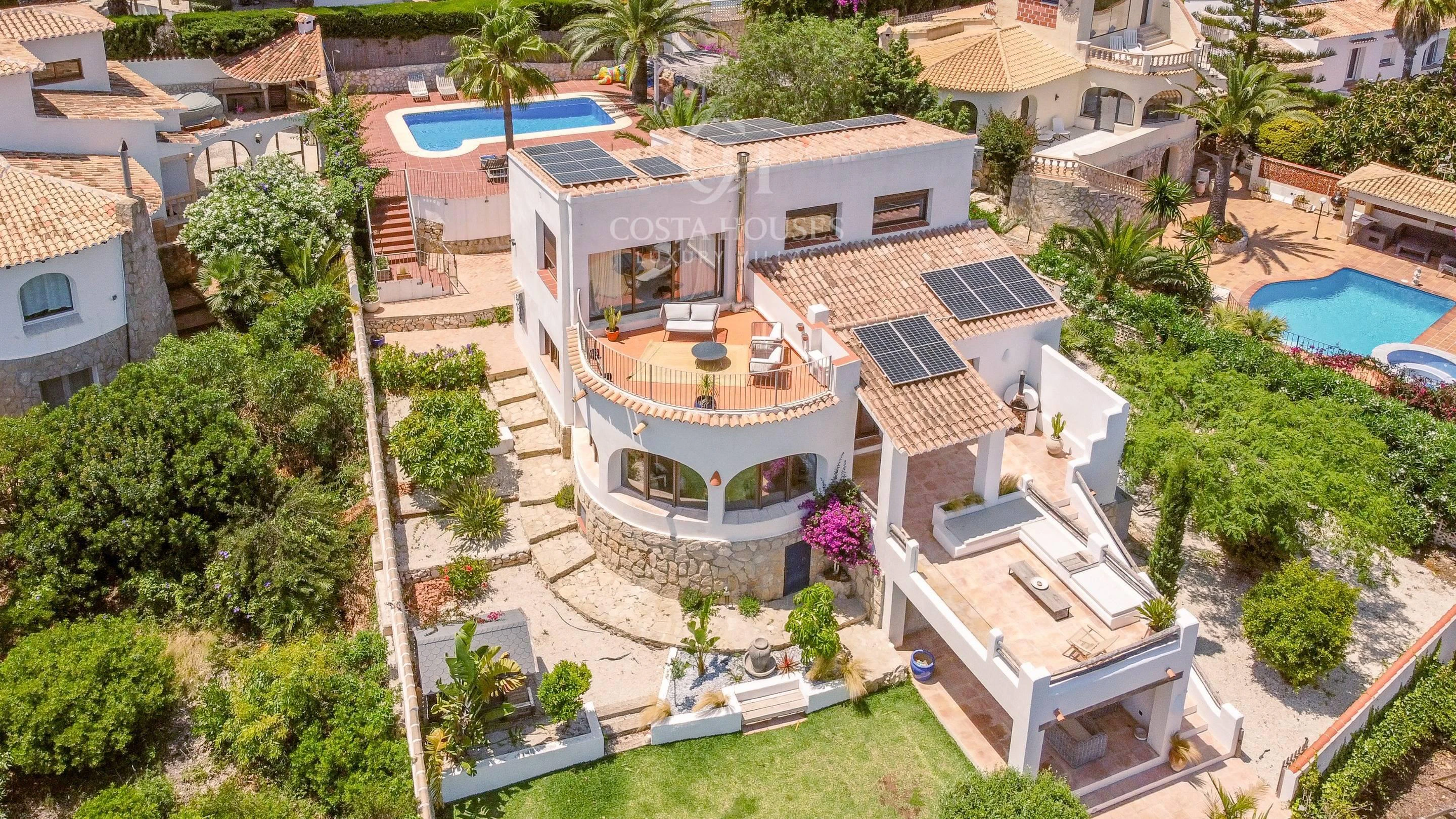 VILLA LUMINA MAR · VENTA PROPIEDAD MEDITERRÁNEA CON VISTAS AL MAR EN BALCÓN AL MAR · JÁVEA