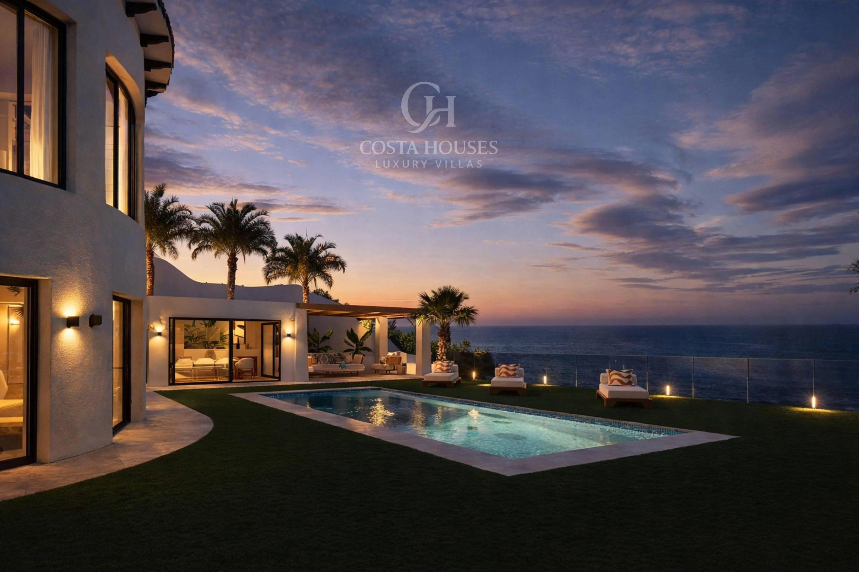 2826VL_ISOLABLU - VILLA ISOLA BLU · MEDITERRANER SONNENAUFGANG AM HORIZONT VON IBIZA, JÁVEA