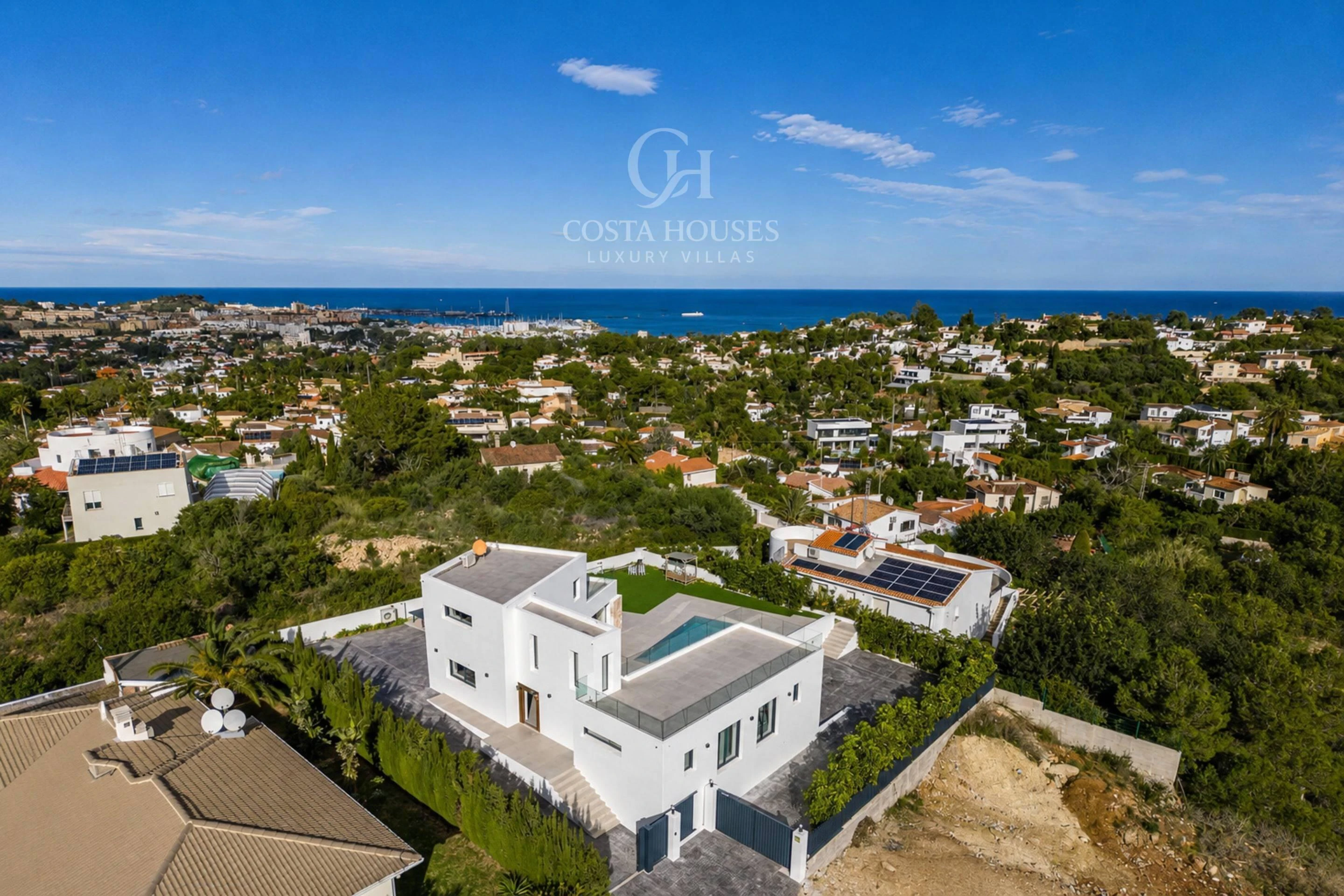 2820V_CAMPUS - VILLA CAMPUS · ZEITGENÖSSISCHE ARCHITEKTUR MIT MEER- UND MONTGÓ-BLICK, DÉNIA