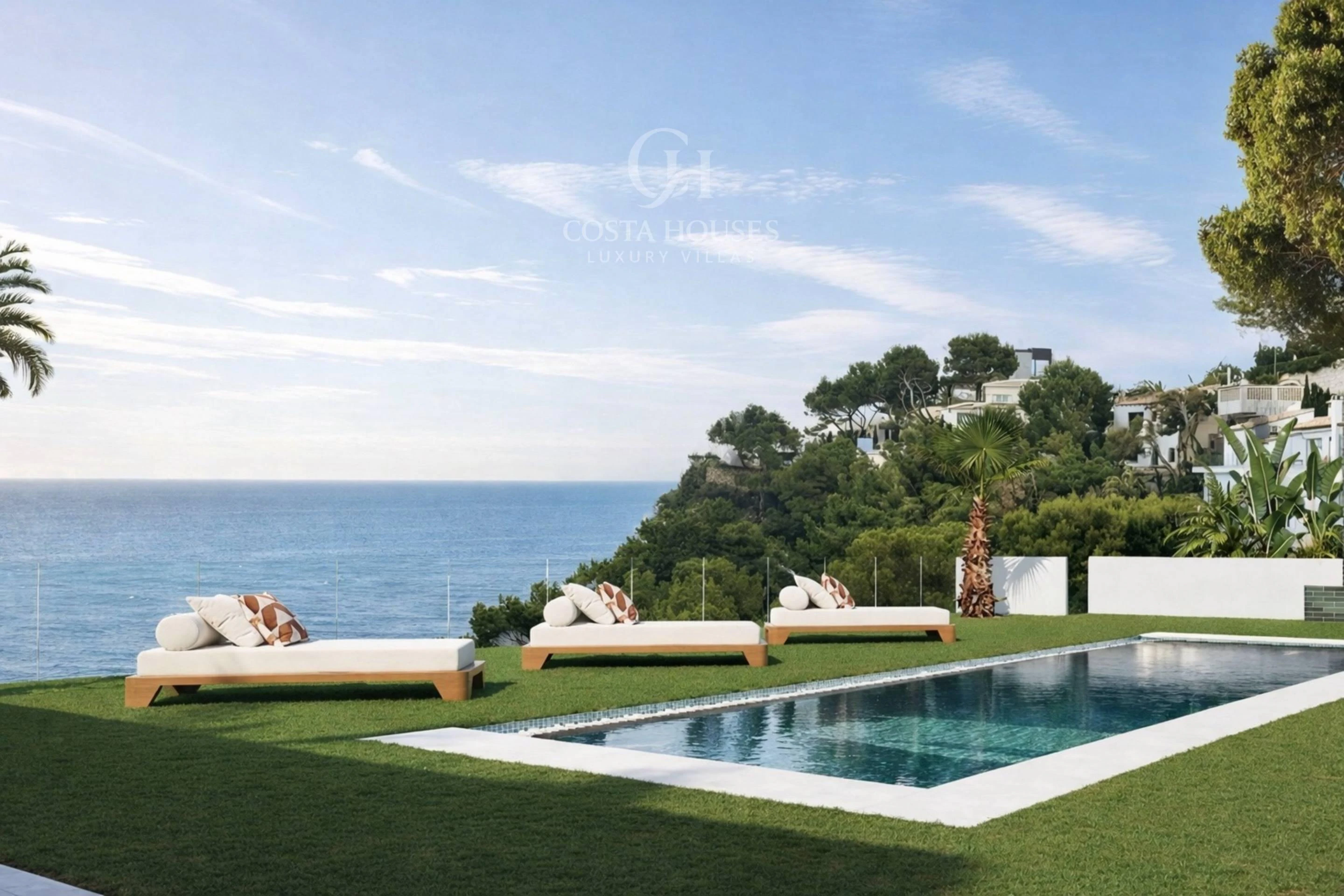 2826VL_ISOLABLU - VILLA ISOLA BLU · MEDITERRANER SONNENAUFGANG AM HORIZONT VON IBIZA, JÁVEA