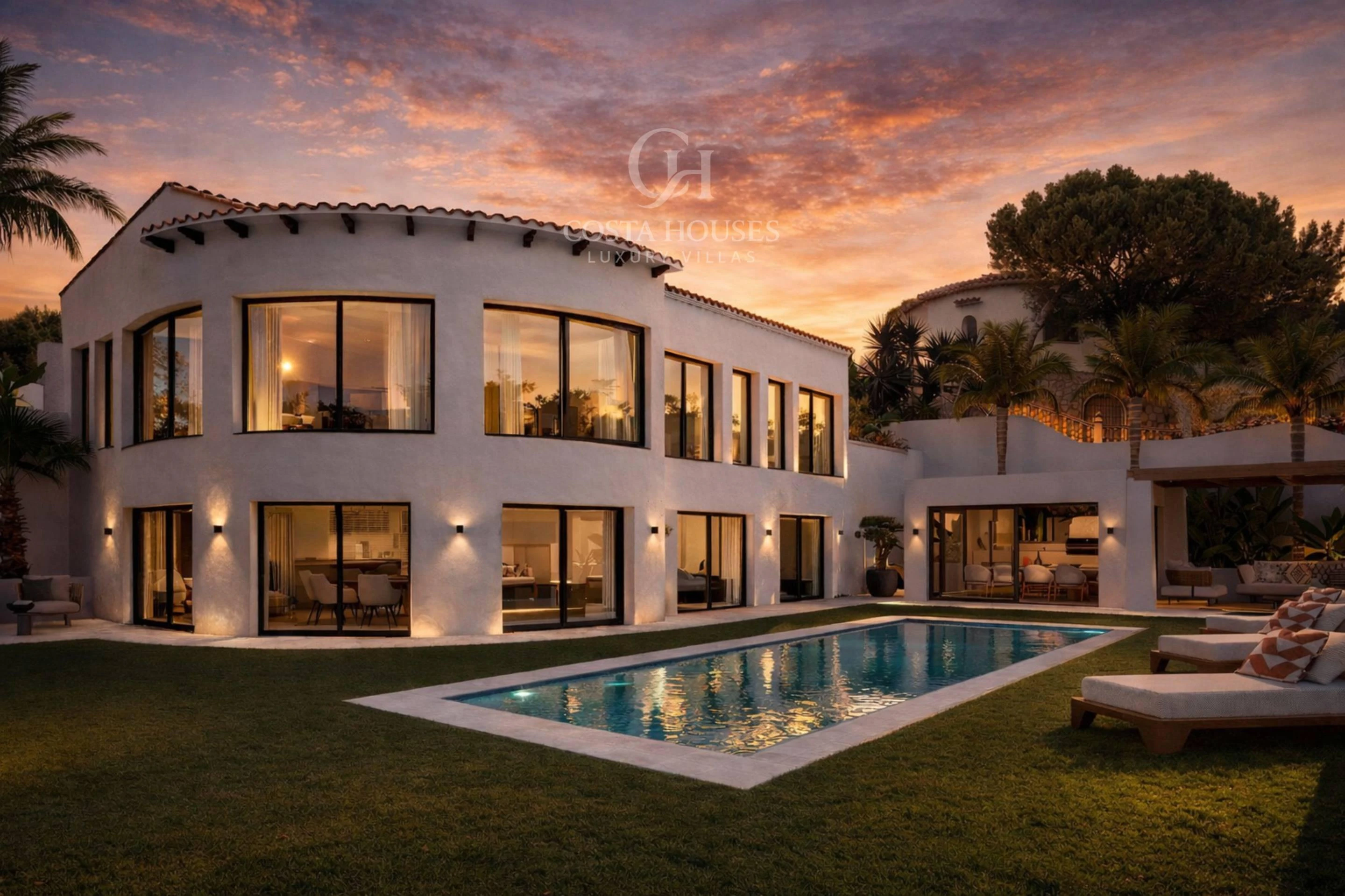 2826VL_ISOLABLU - VILLA ISOLA BLU · MEDITERRANER SONNENAUFGANG AM HORIZONT VON IBIZA, JÁVEA
