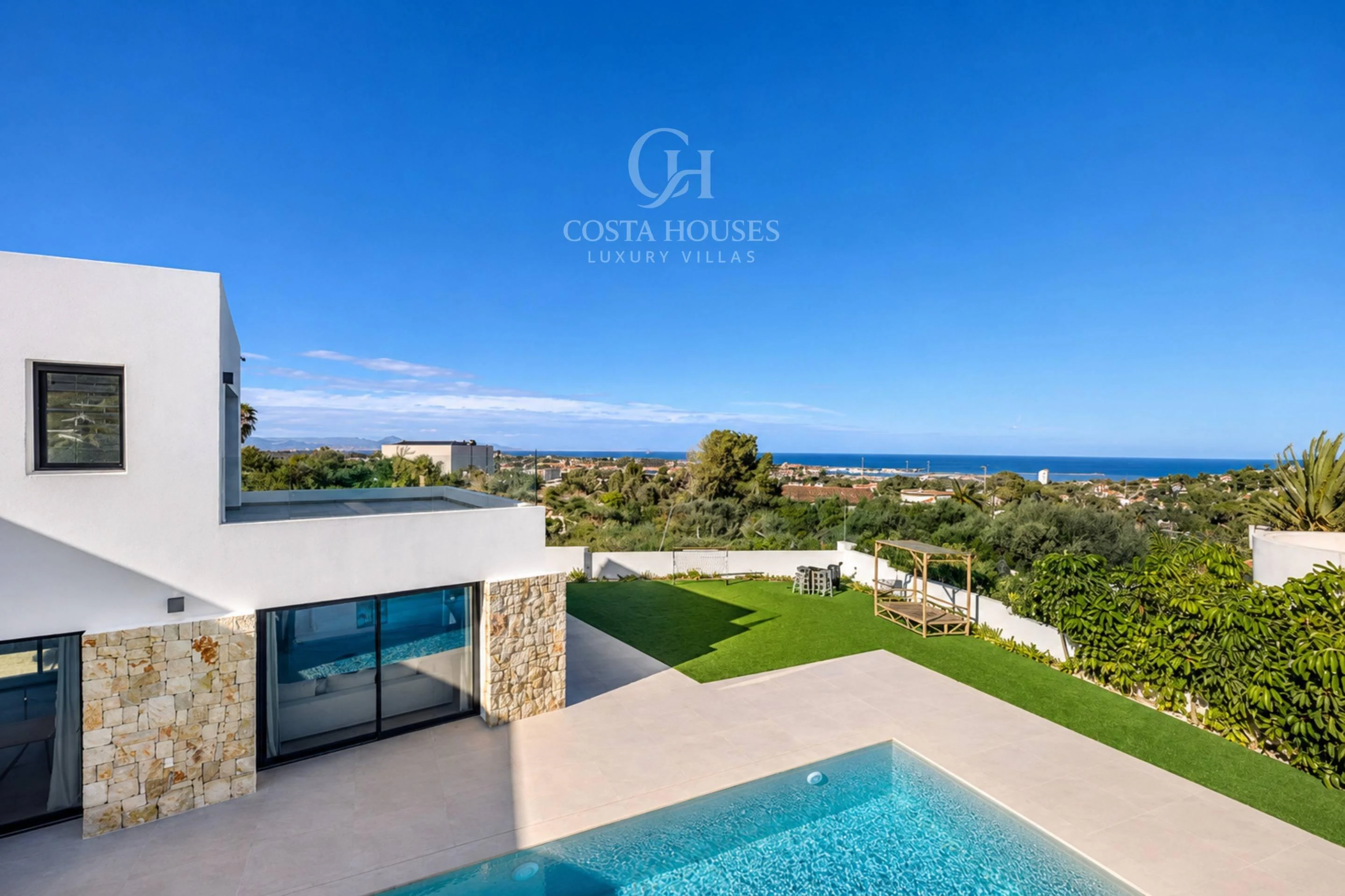 2820V_CAMPUS - VILLA CAMPUS · ZEITGENÖSSISCHE ARCHITEKTUR MIT MEER- UND MONTGÓ-BLICK, DÉNIA