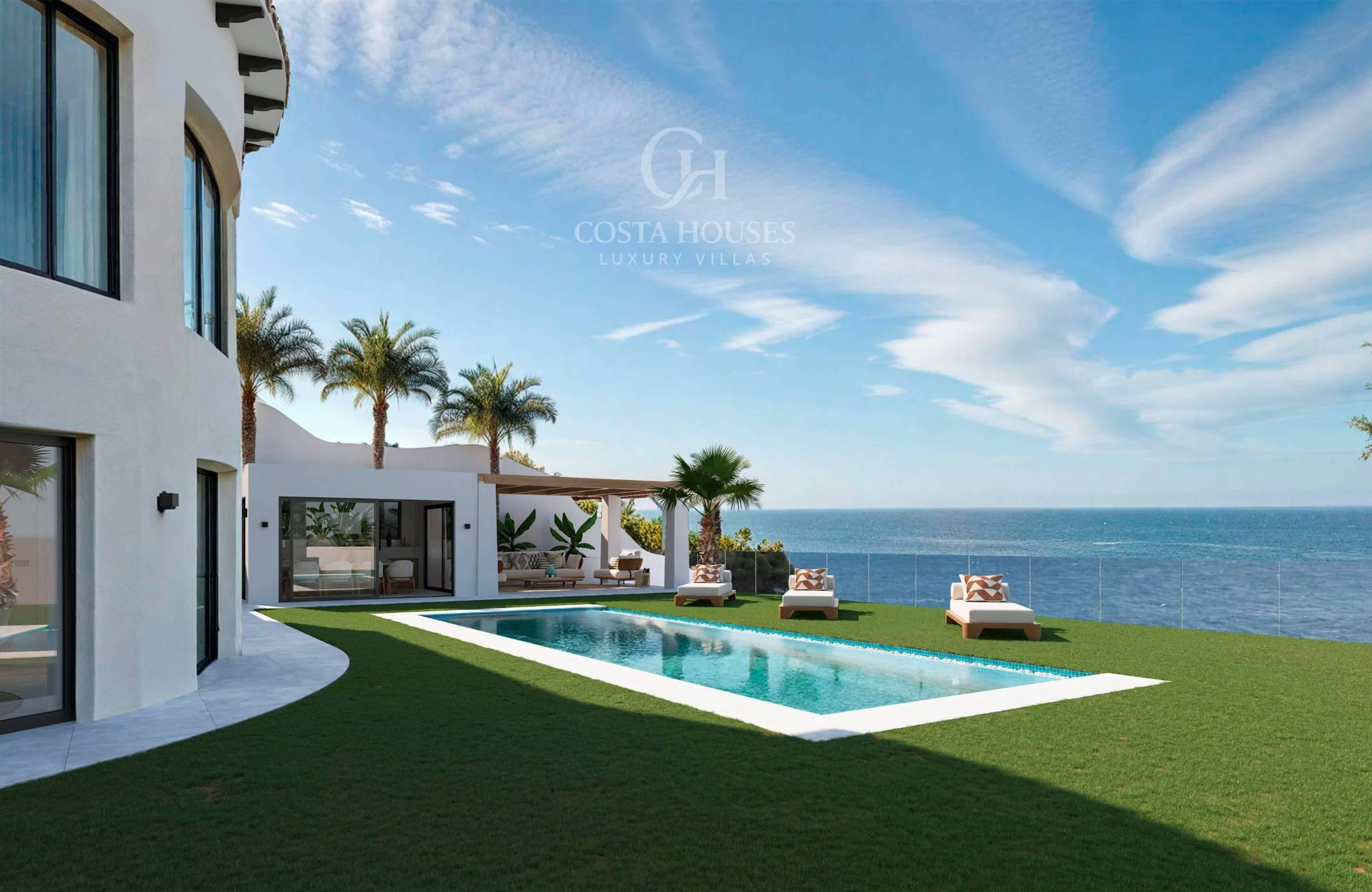 2826VL_ISOLABLU - VILLA ISOLA BLU · MEDITERRANER SONNENAUFGANG AM HORIZONT VON IBIZA, JÁVEA
