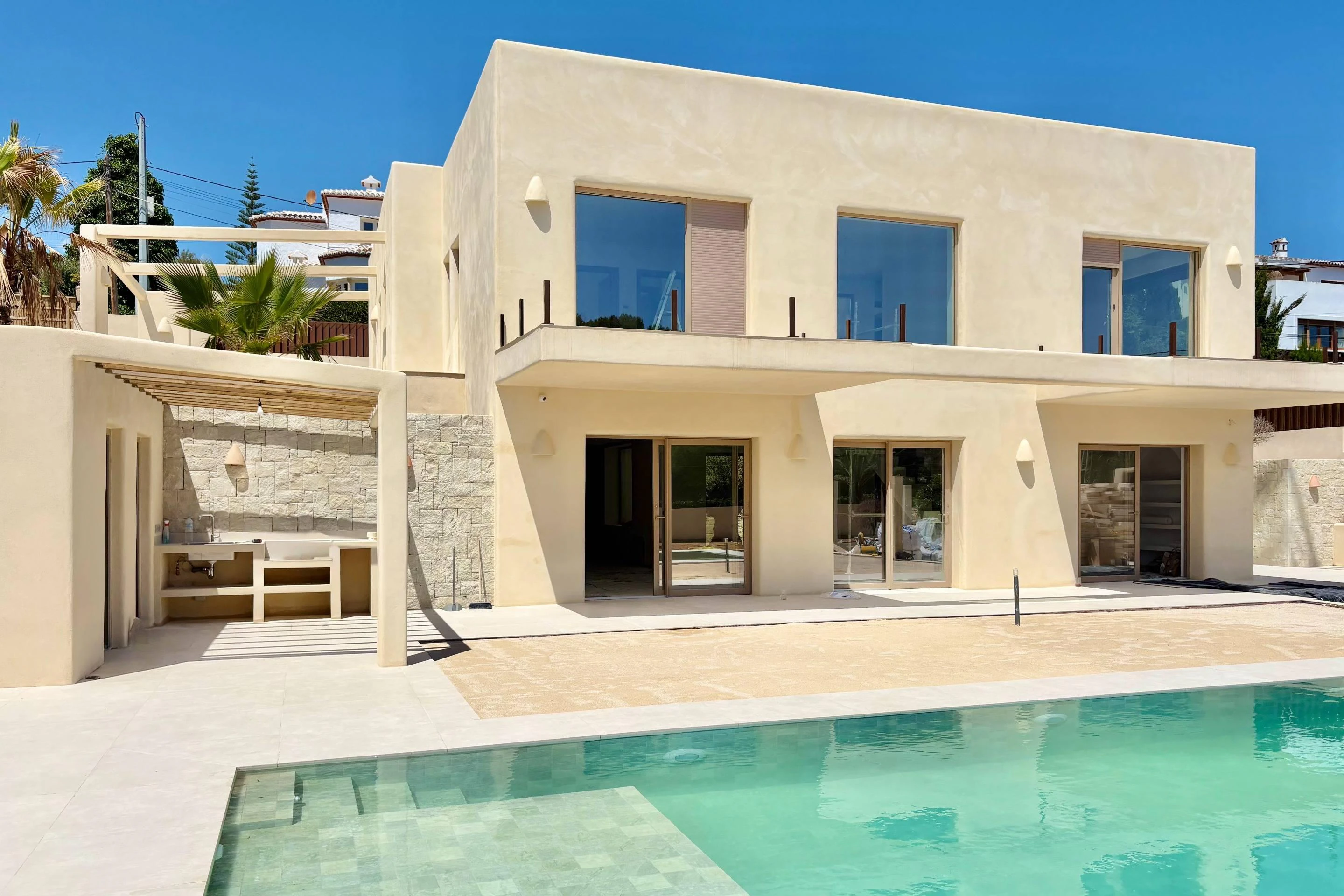 2833V_MALVA - VILLA MALVA · ZEITGEMÄSSE VILLA IN DER ENDPHASE DER BAUARBEITEN MIT POOL IN CAP MARTÍ, JÁVEA