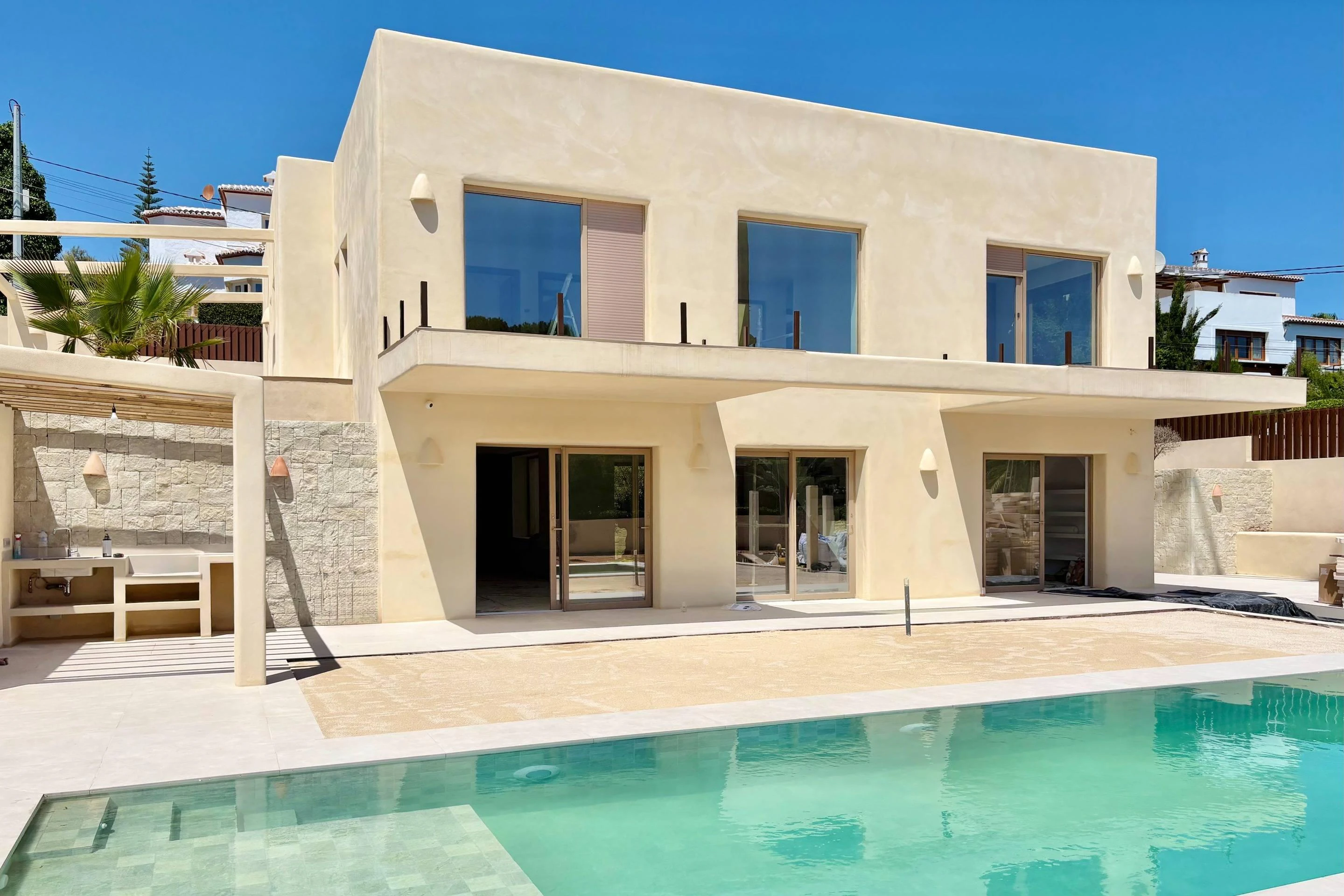 2833V_MALVA - VILLA MALVA · ZEITGEMÄSSE VILLA IN DER ENDPHASE DER BAUARBEITEN MIT POOL IN CAP MARTÍ, JÁVEA