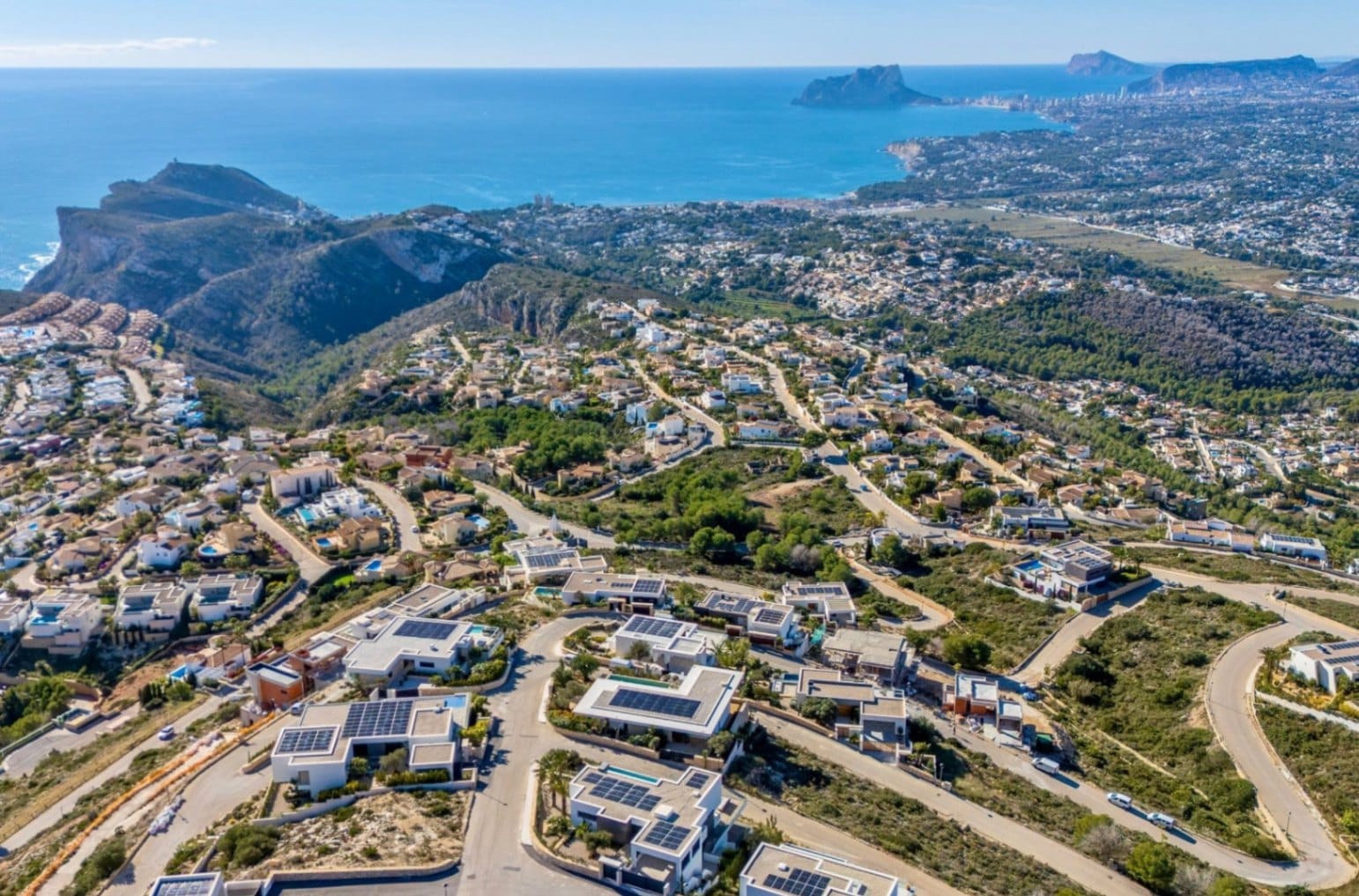 Luxe villa in Moraira met panoramisch uitzicht op zee