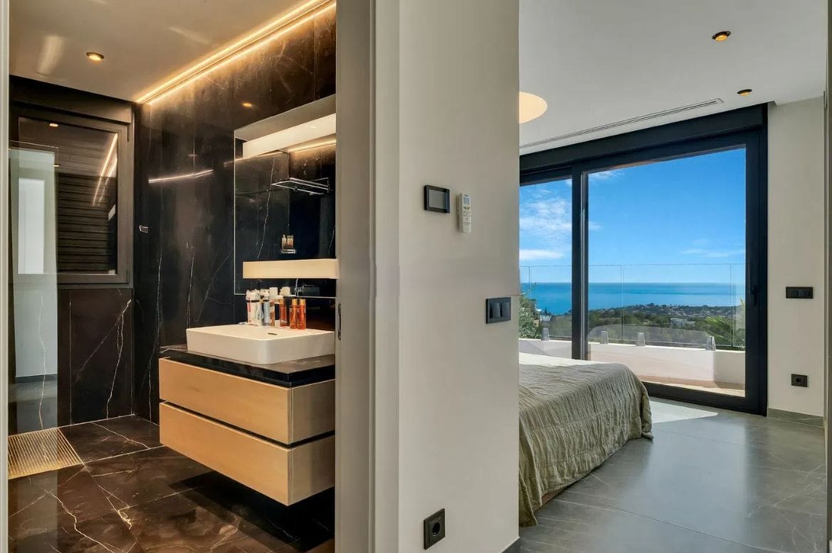 Exclusiva villa de lujo con vistas panorámicas al mar en Rincón de Galeno, Benissa