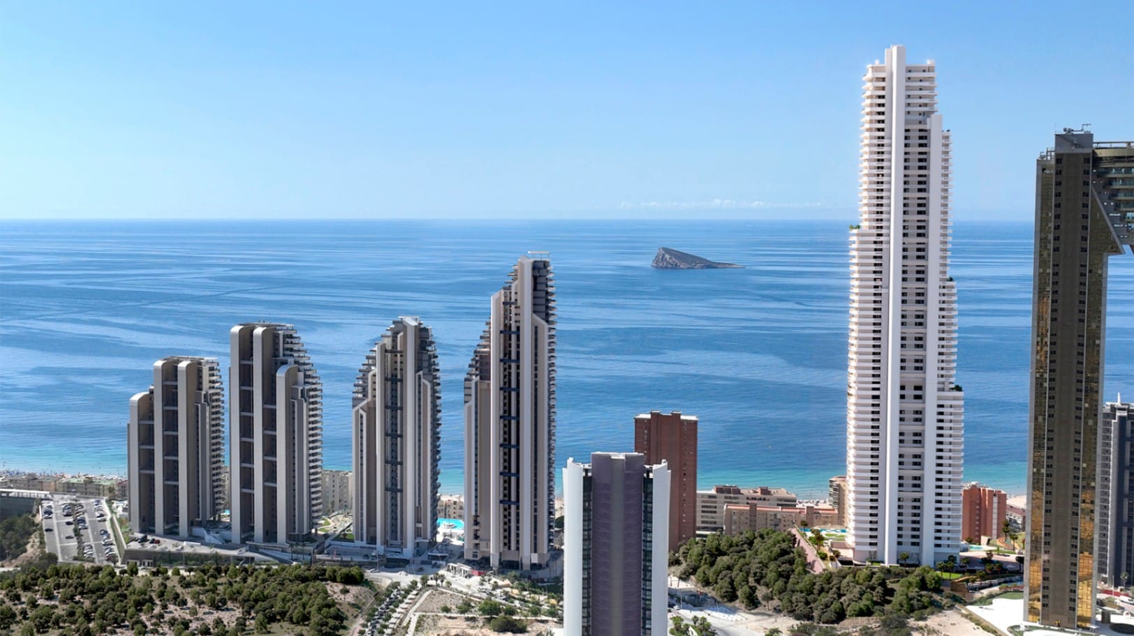 Apartamento exclusivo de 4 dormitorios y 3 baños en la Playa de Poniente