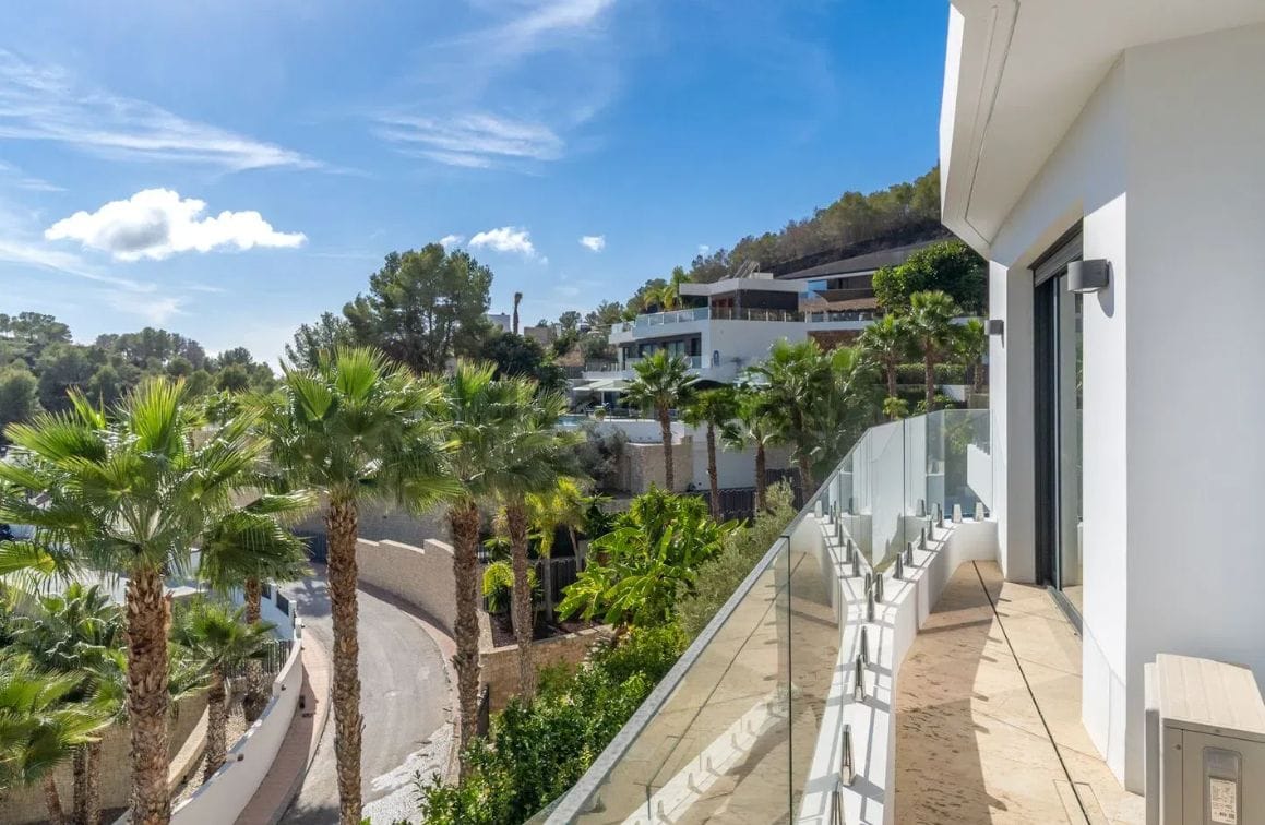 Exclusiva villa de lujo con vistas panorámicas al mar en Rincón de Galeno, Benissa