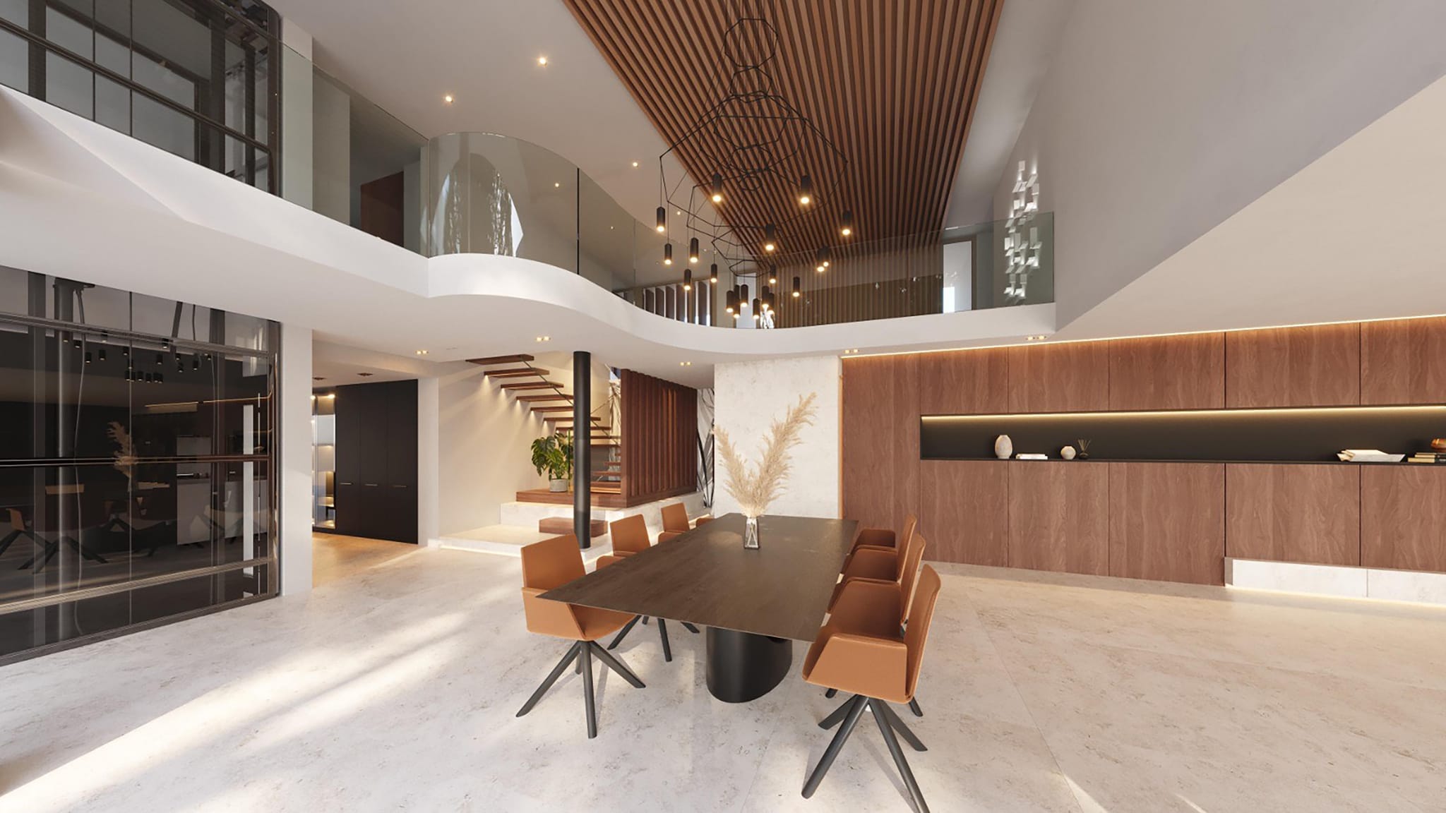 Moderne villa met 5 suites met uitzicht op de Middellandse Zee van Moraira