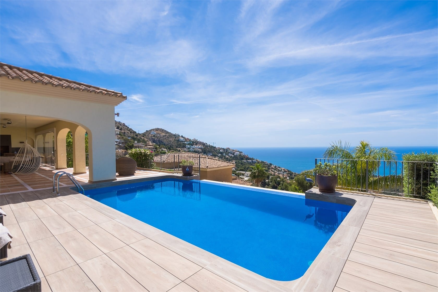 Luksusowa willa z widokiem na morze w Altea Hills