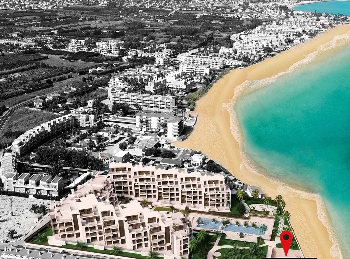Eerste lijn - nieuwe appartementen in Denia