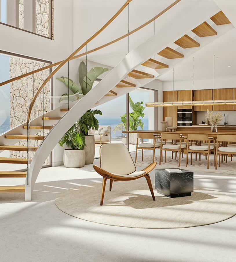 Exclusiva villa contemporánea con vistas panoramicas al mar Mediterráneo de Moraira