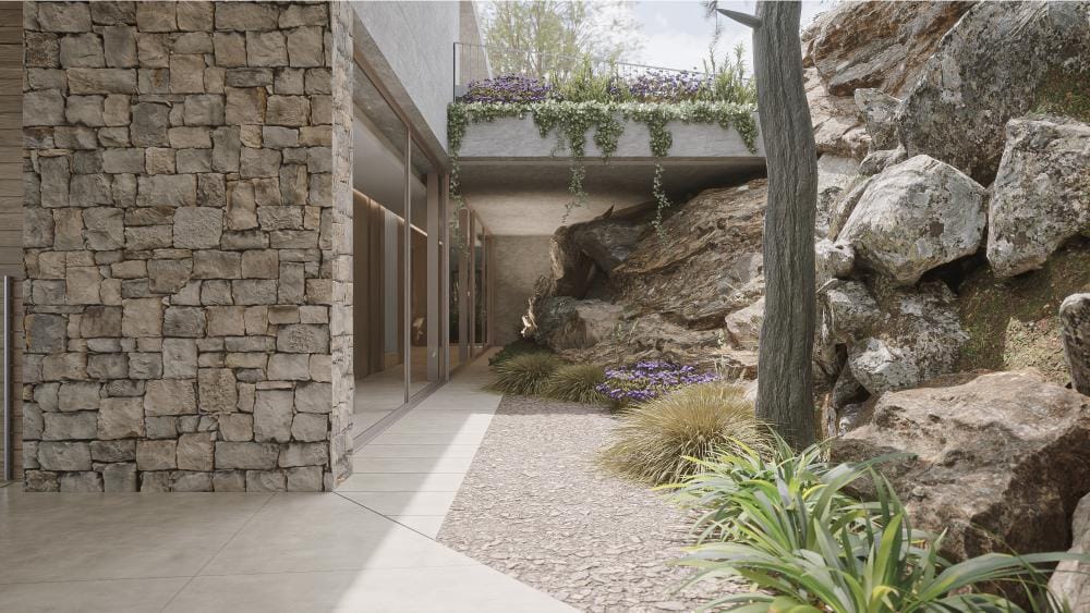 Villa de diseño contemporáneo en Dénia con vistas panorámicas al mar y al Montgó