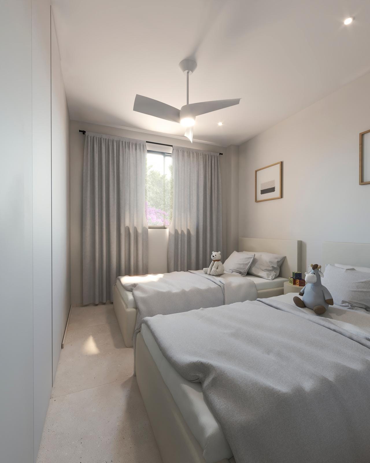 Apartamento de 2 dormiorios en la planta baja en Javea