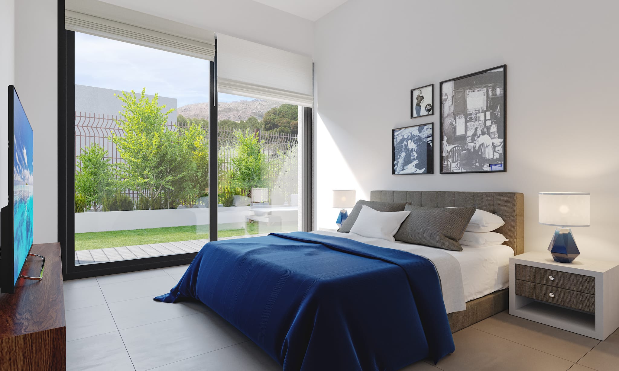 Een nieuw project van moderne villa's in Finestrat, Sierra Cortina