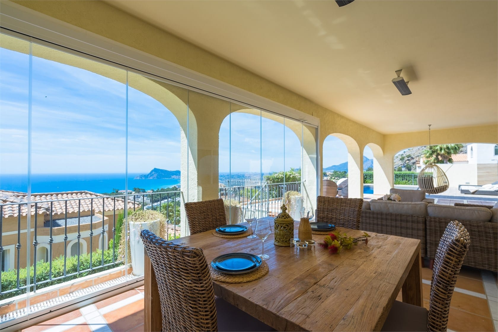 Luksusowa willa z widokiem na morze w Altea Hills