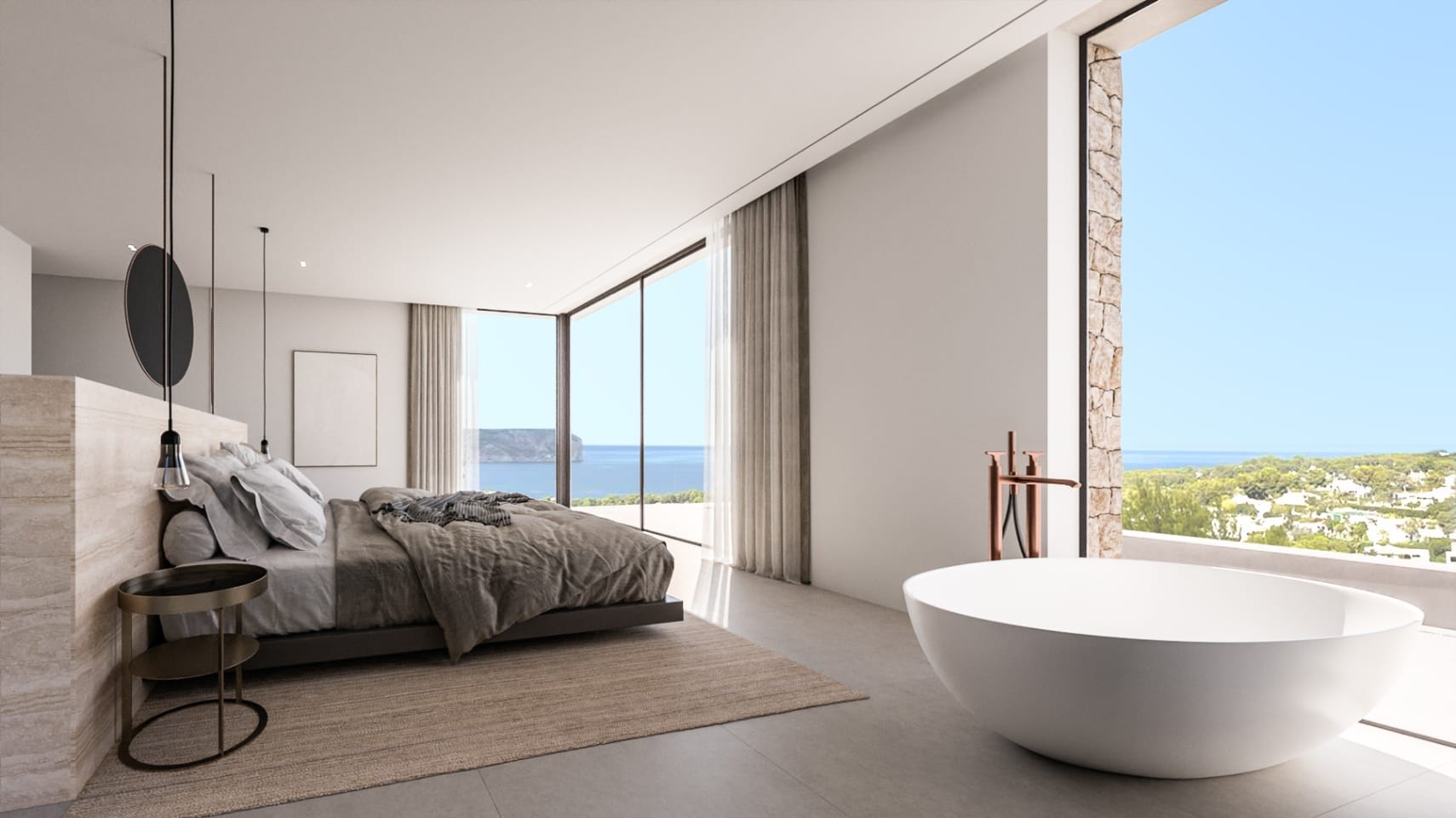 Villa de lujo contemporánea en Jávea con vistas panorámicas al mar y piscina infinity