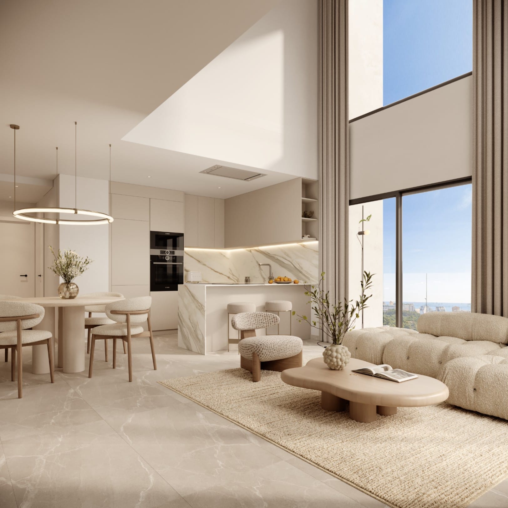 Espectacular Apartamento en 9ª Planta con Doble Altura – 3 Dormitorios en Calpe