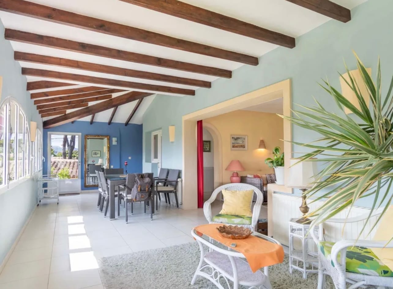 Villa in Moraira with Sea Views and walking distance to the beach