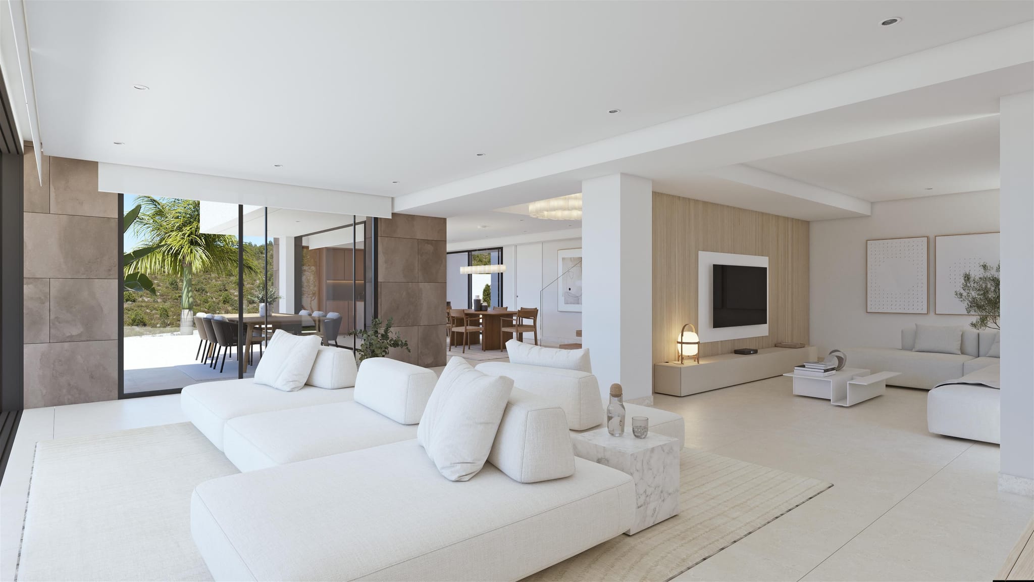 Moderne villa met uitzicht op de zee van Moraira