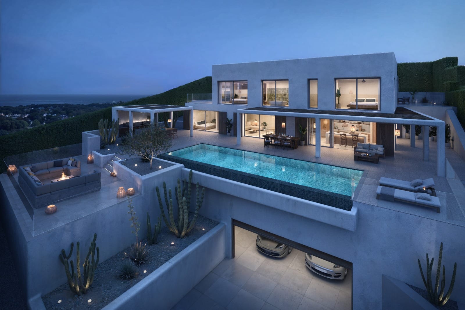 Exclusiva villa de obra nueva con vistas al mar en Jávea