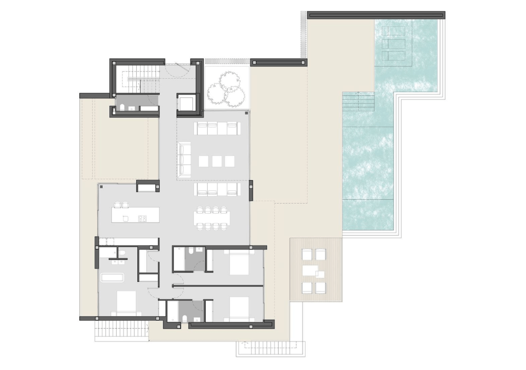 Exclusieve villa met uitzicht op zee in Moraira