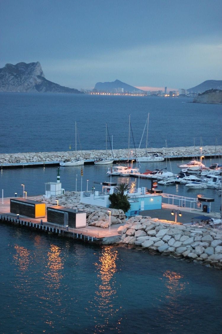 Ibiza stijl villa in El Portet, Moraira.