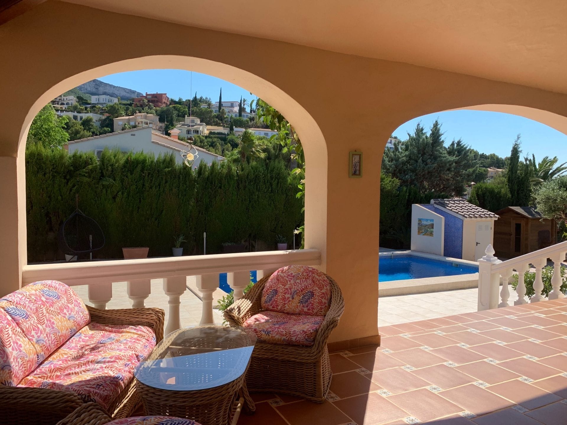 Mediterranes Chalet in Dénia – Miete mit Kaufoption