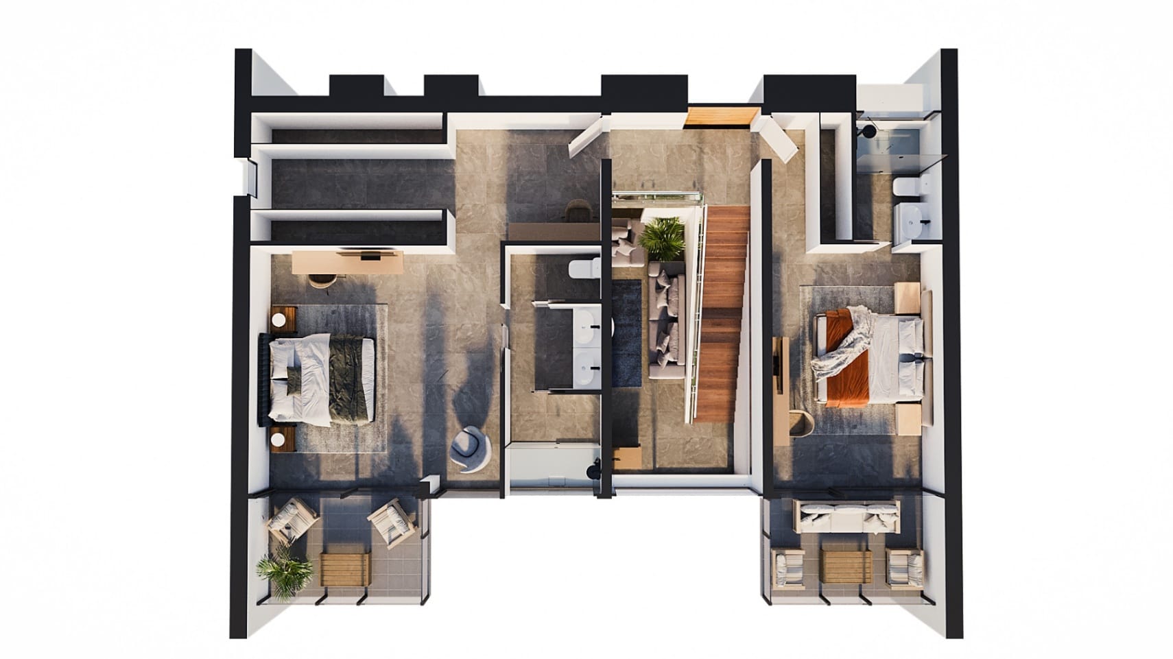 VILLAS  DE NUEVA CONSTRUCCIÓN ESTILO MODERNAS