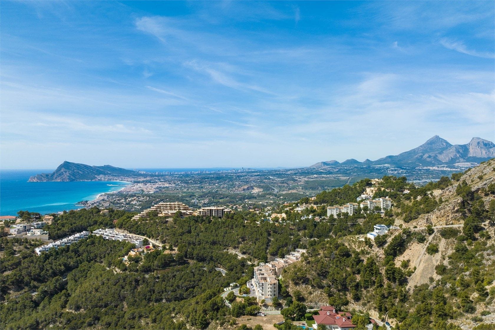 Luksusowa willa z widokiem na morze w Altea Hills