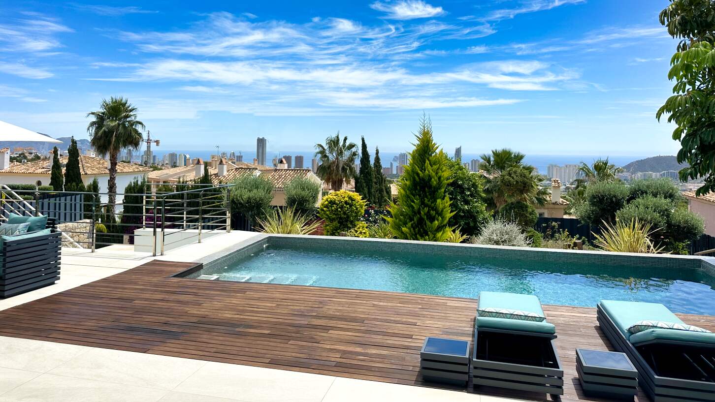 Villa de luxe à Sierra Cortina, Finestrat avec vue sur la mer