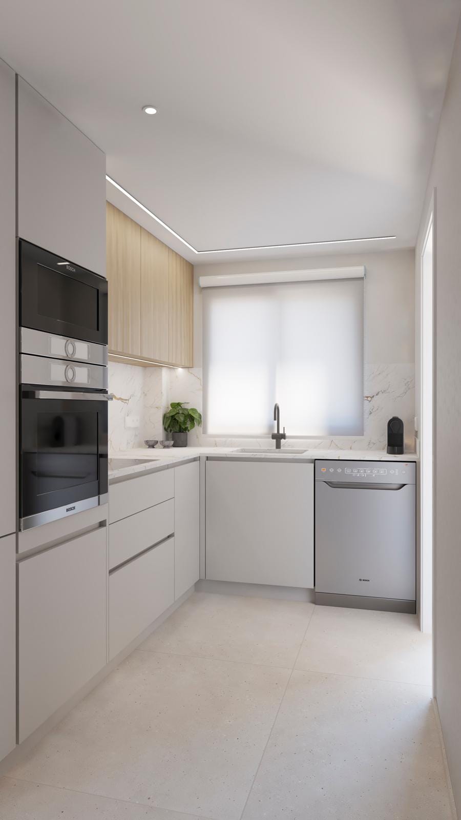 Apartamento de 2 dormiorios en la planta baja en Javea