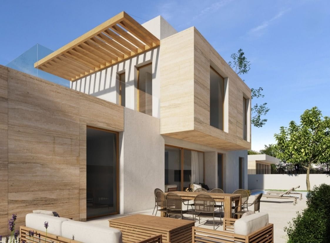 Villas modernas de 3 dormitorios en Denia