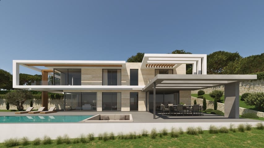 Villa con Vistas al Mar y la Montaña en Jávea