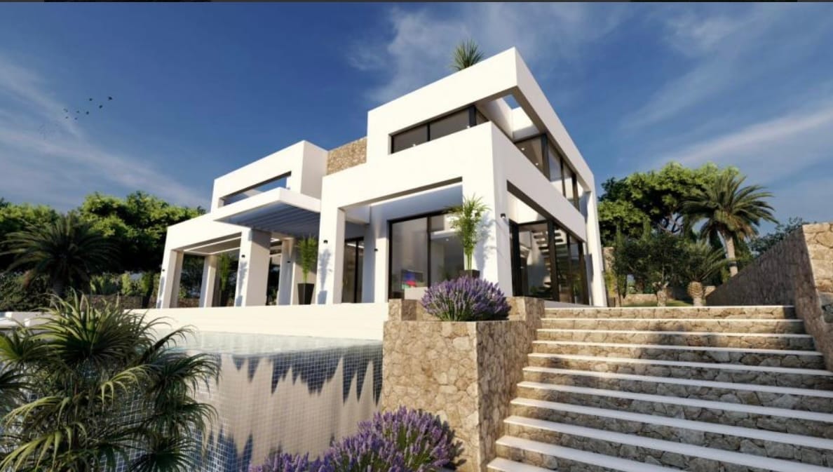 Exclusiva Villa Moderna en Benissa con Vistas al Mar