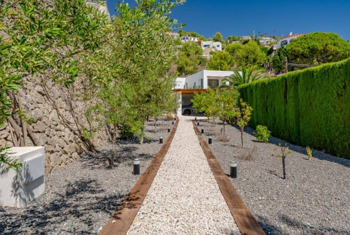 Villa de luxe exclusive neuve avec vue sur la mer à Racó de Galeno, Benissa.