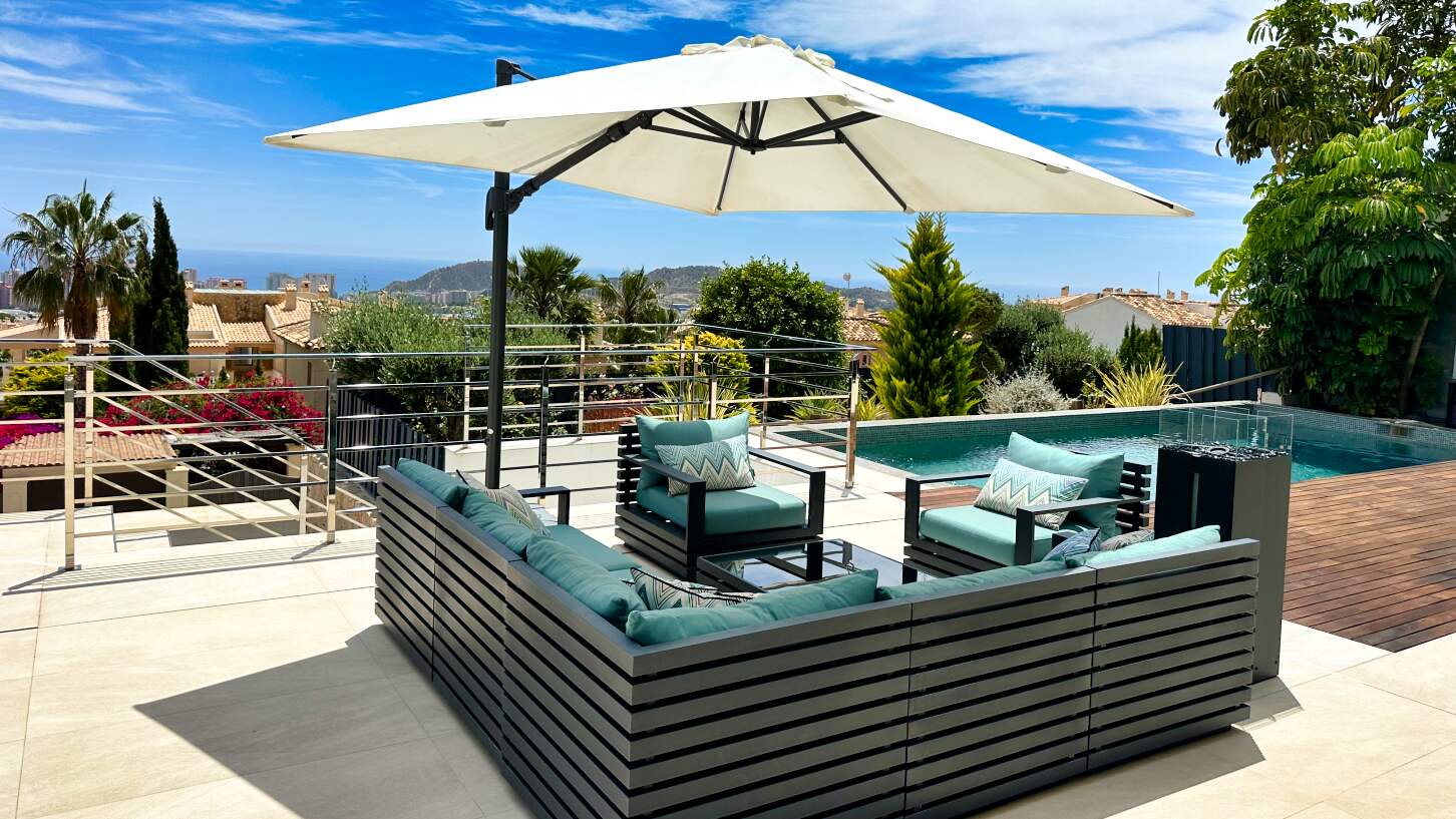 Villa de luxe à Sierra Cortina, Finestrat avec vue sur la mer